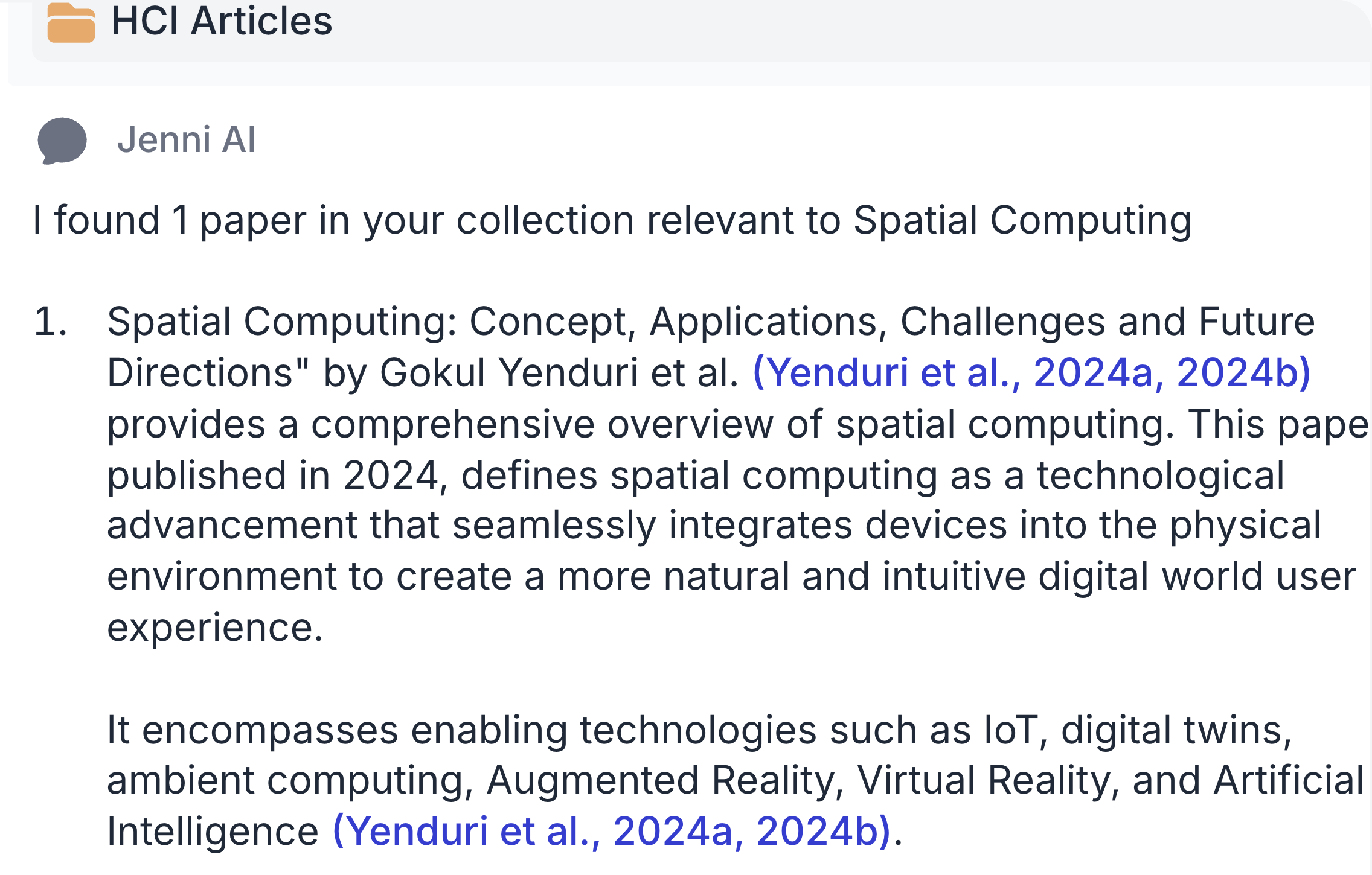 ScholarAI source-based research interface shown on the official product page