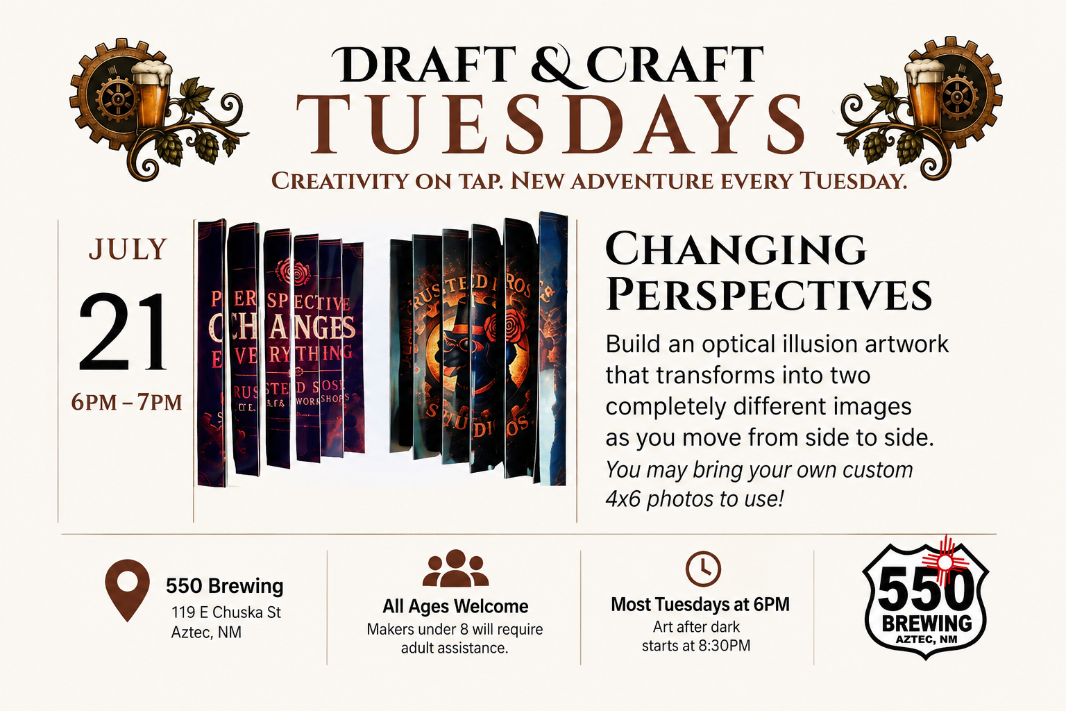 Draft &amp; Craft Tuesdays