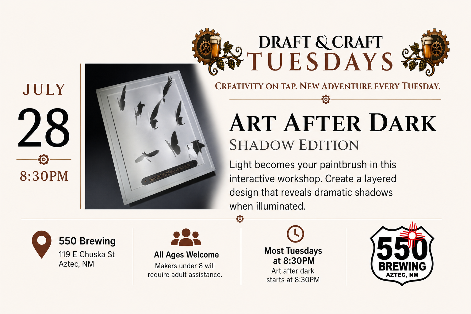 Draft &amp; Craft Tuesdays