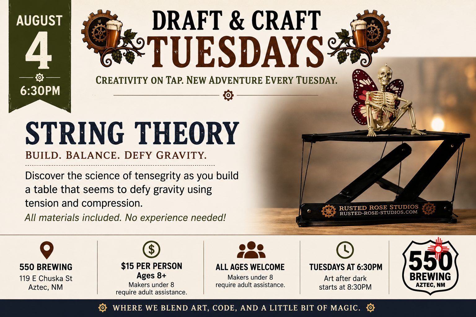 Draft &amp; Craft Tuesdays