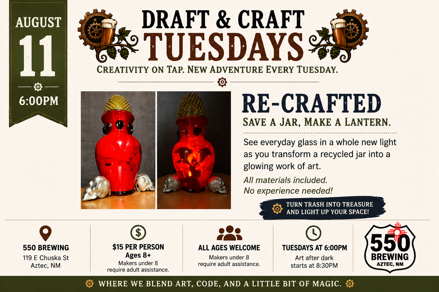 Draft &amp; Craft Tuesdays