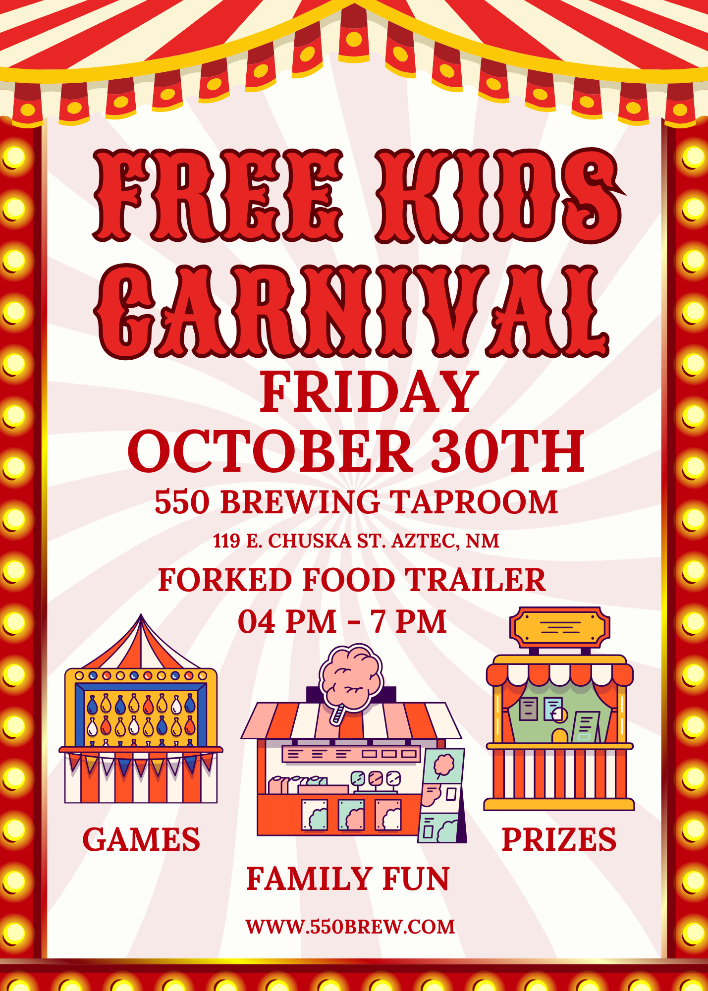 Free carnival at 550