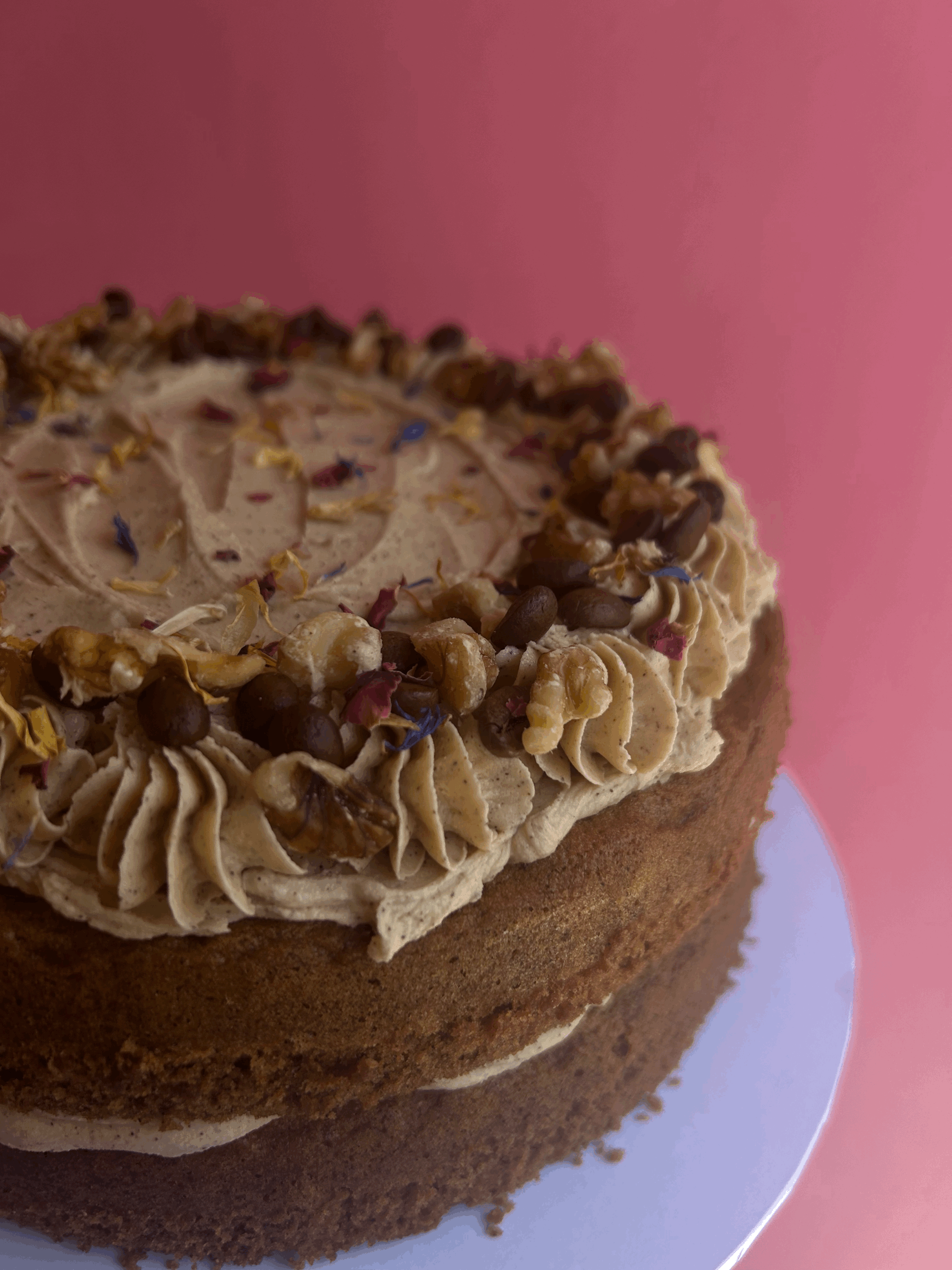 Coffee & Walnut Cake