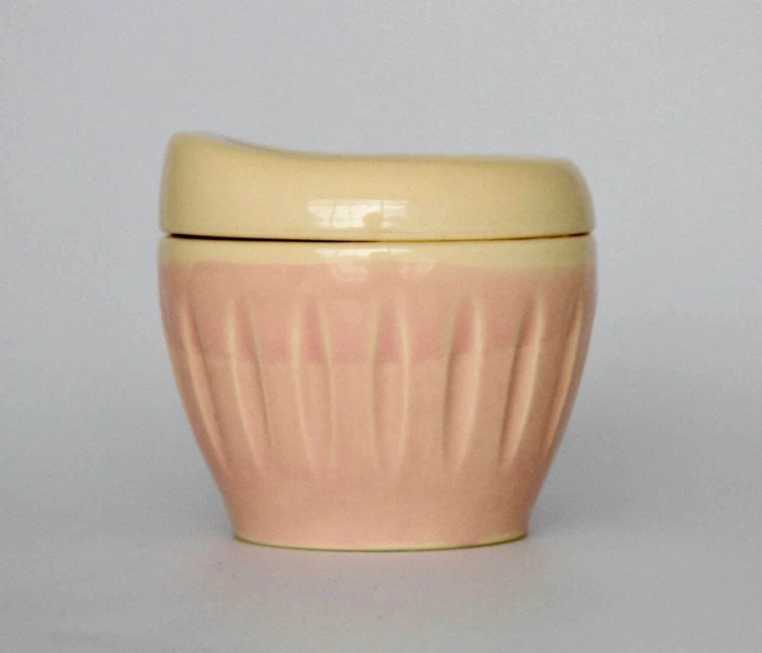 Deksel cup - pink small