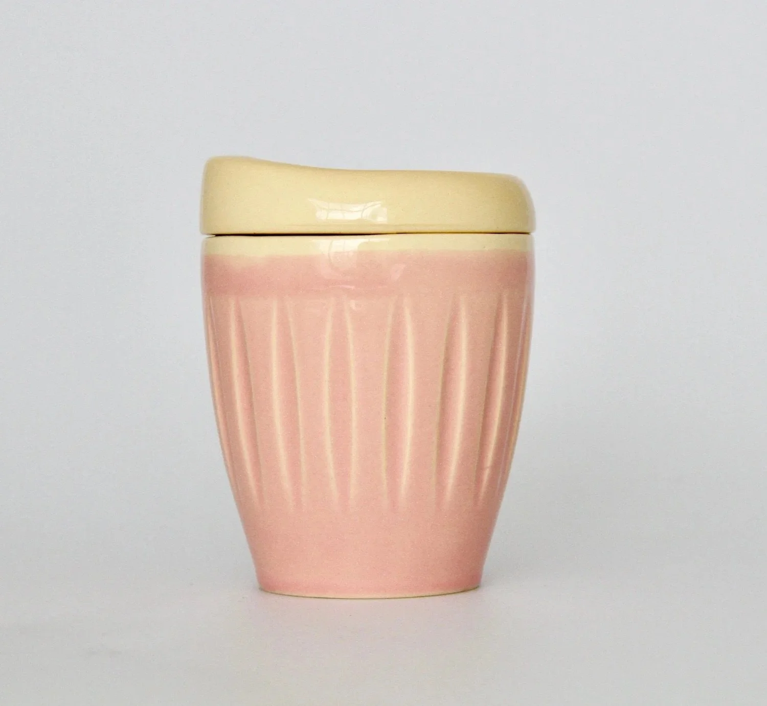 Deksel cup - Pink Regular