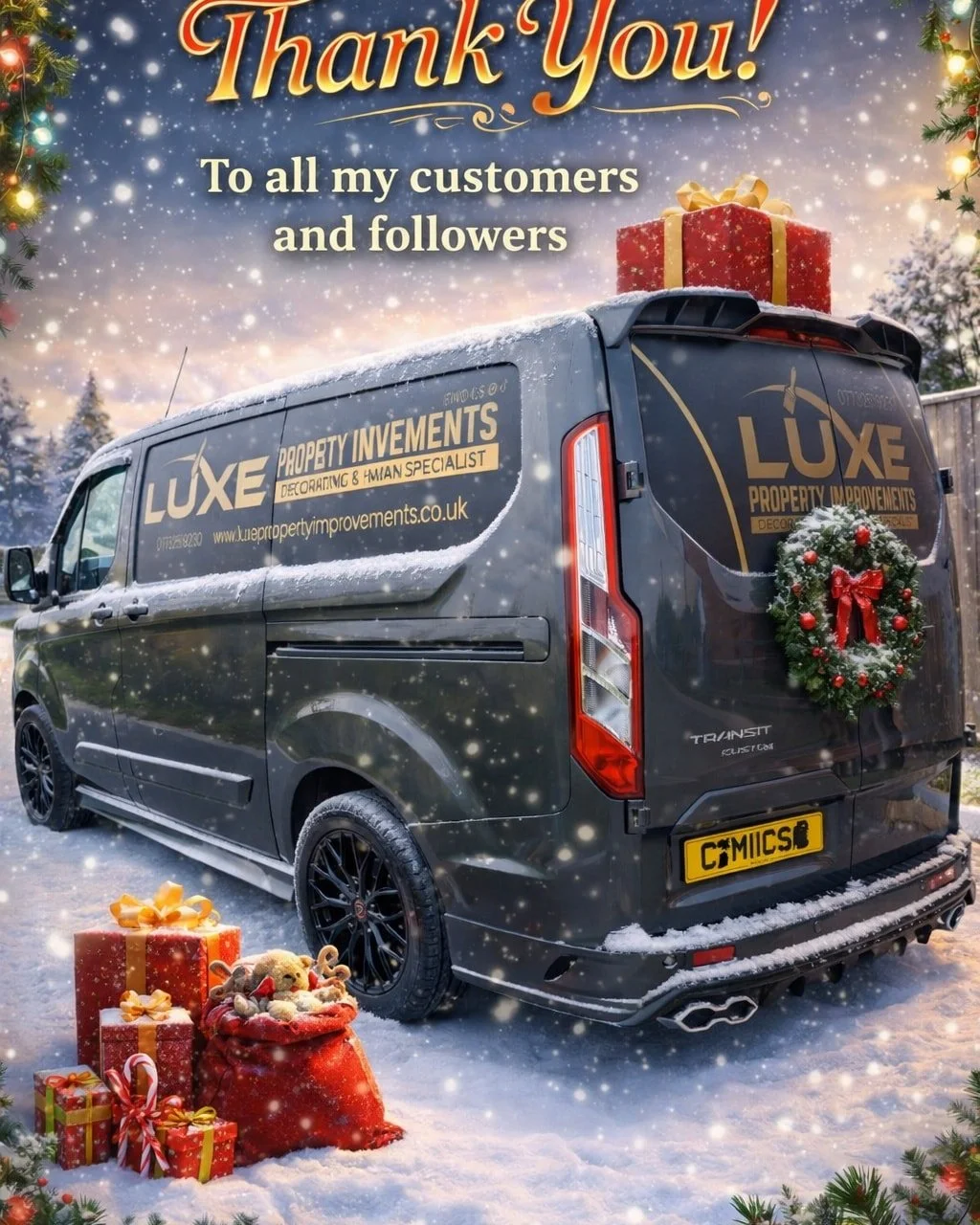 🎄 Merry Christmas 🎄
I&rsquo;d like to wish all my customers and followers a very Merry Christmas. Without you all, my small business wouldn&rsquo;t be where it is today, and I truly appreciate every bit of support, recommendation, and booking this 