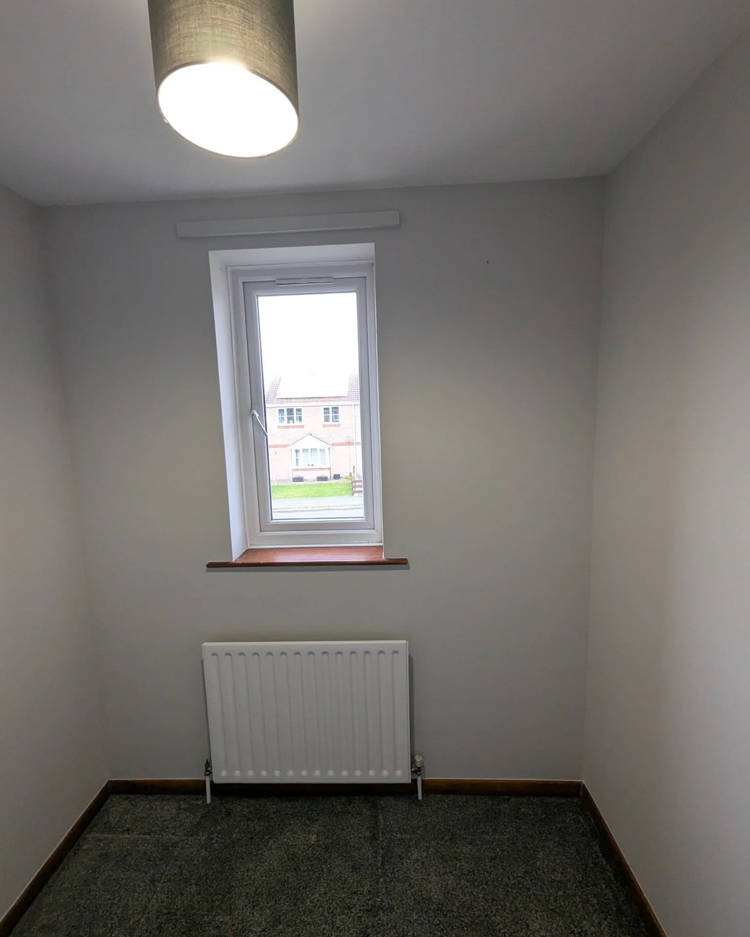 This bedroom presented a few challenges, including areas of flaking paint and minor cracks. With thorough preparation and attention to detail, the space has been completely revitalised.

The ceiling has been finished in Dulux  Supermatt, providing a 
