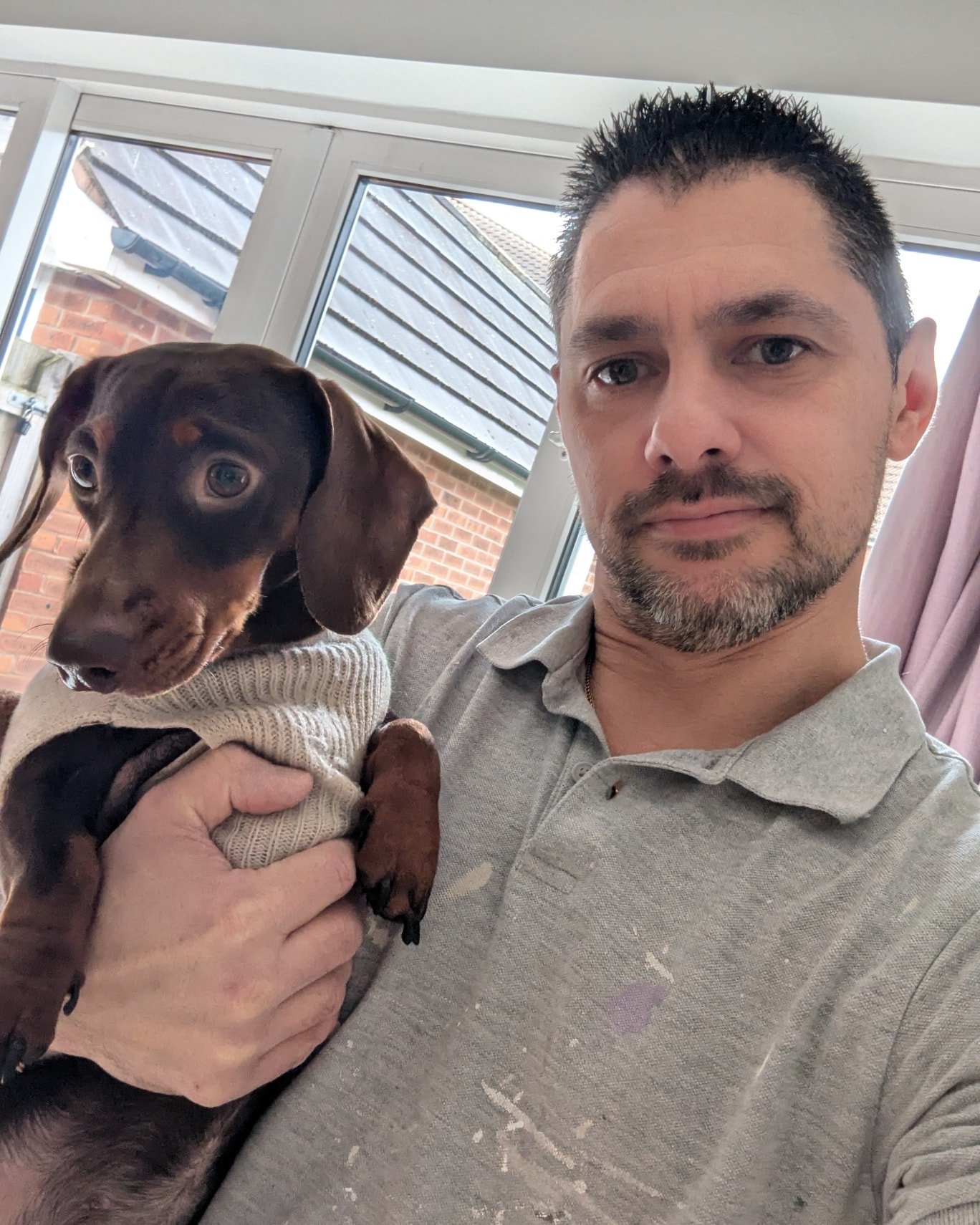 Happy Tuesday people.
Some days work includes taking selfies with our customers&rsquo; dogs 🐾
Not exactly in the job description, but who could resist?
And then there's my little 💩with her sunglasses on giving it the I don't care face.