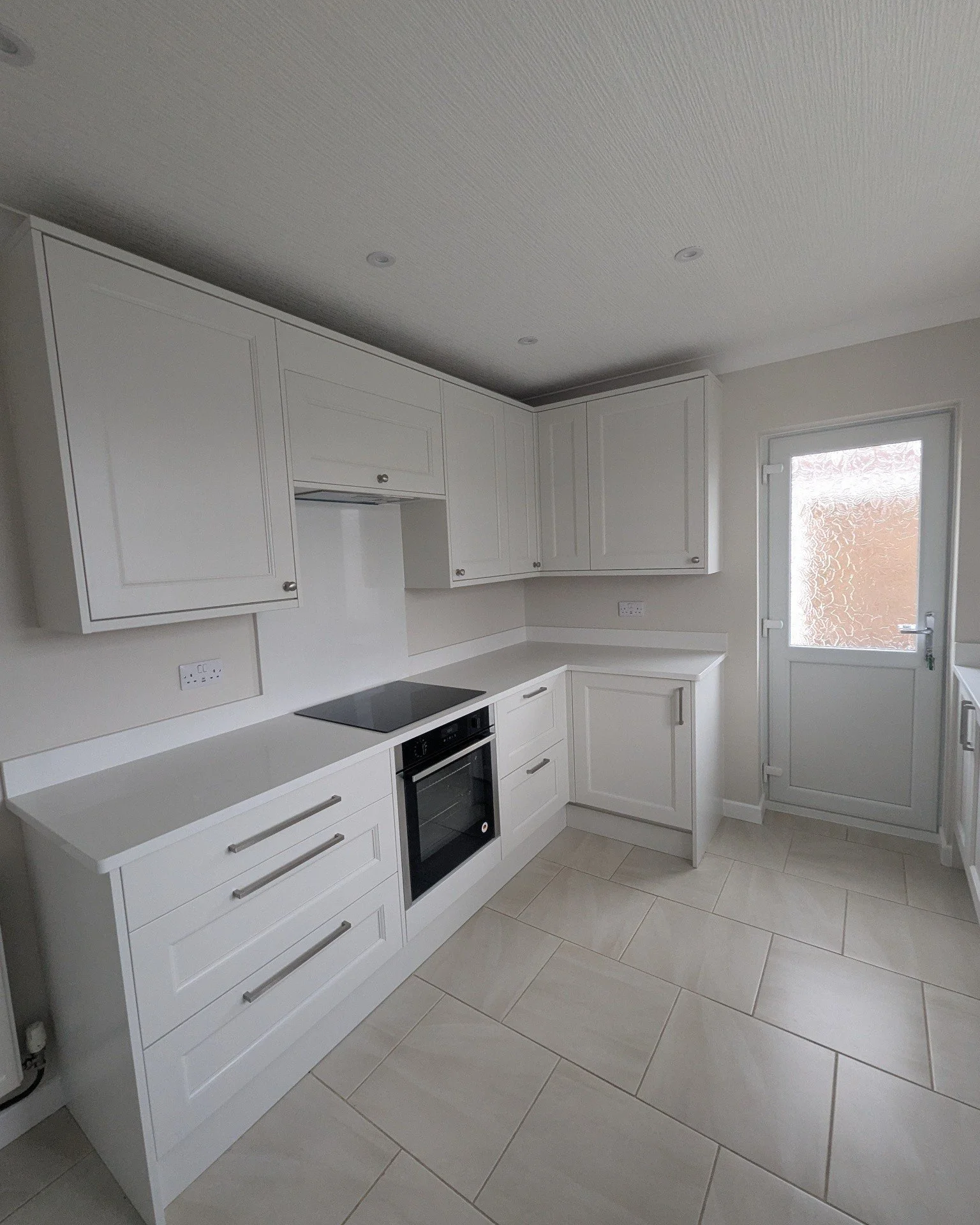 Another happy customer! 👌
This client had recently had a brand new kitchen fitted and needed it decorating. They previously had another decorator do another room but unfortunately weren&rsquo;t happy with the finish, so they got in touch to see if I