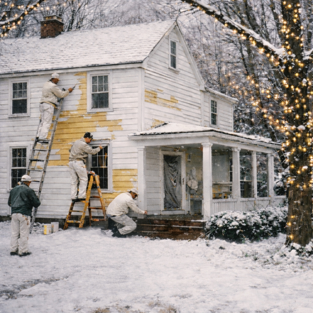 It’s December: Can You Paint A House Exterior?