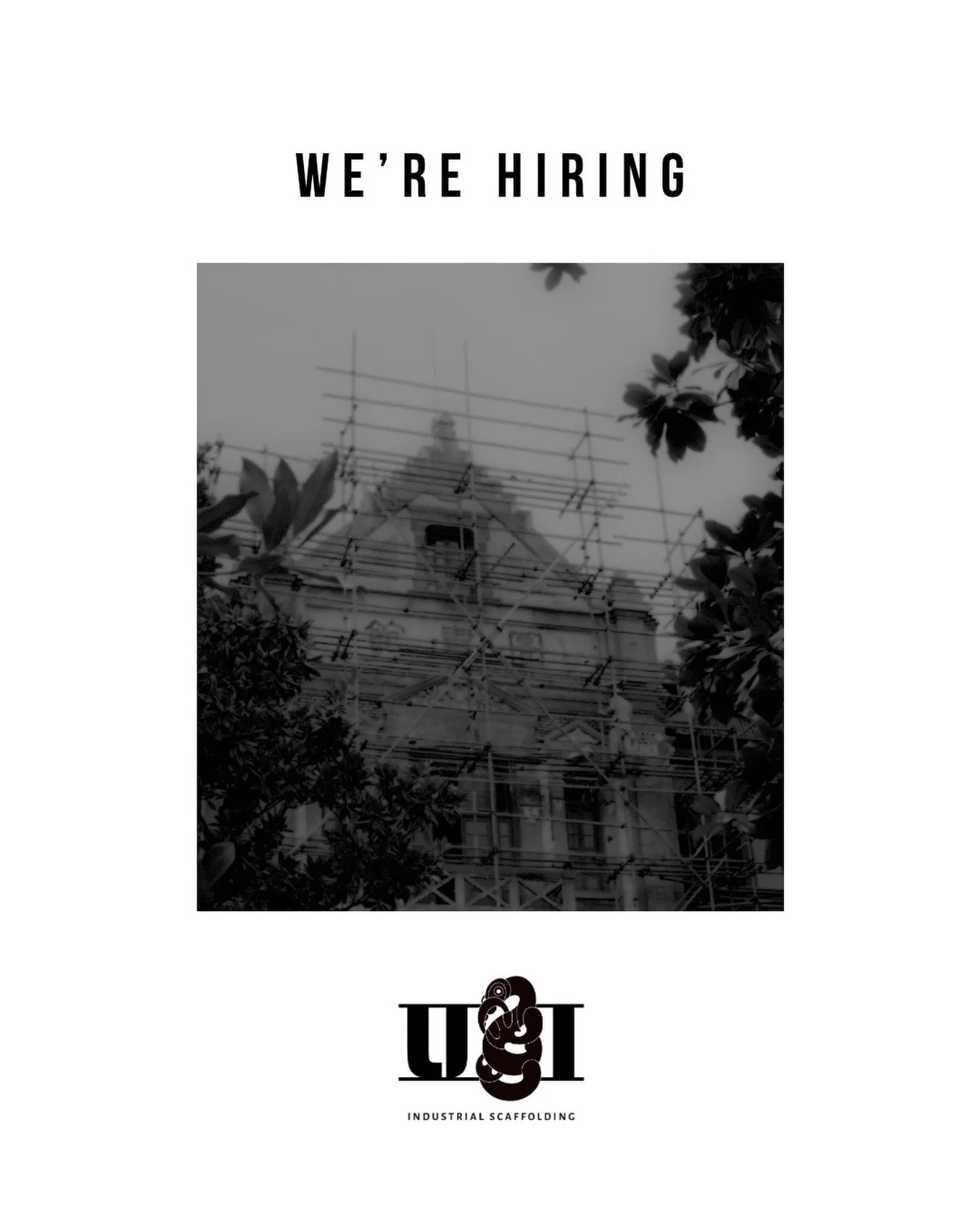 WE&rsquo;RE HIRING 👷🏽&zwj;♂️⚒️

Looking for more than just a job?
Come be part of a team that values hard work, safety, respect, and backing each other every step of the way.

We&rsquo;re on the hunt for motivated people ready to work alongside a s