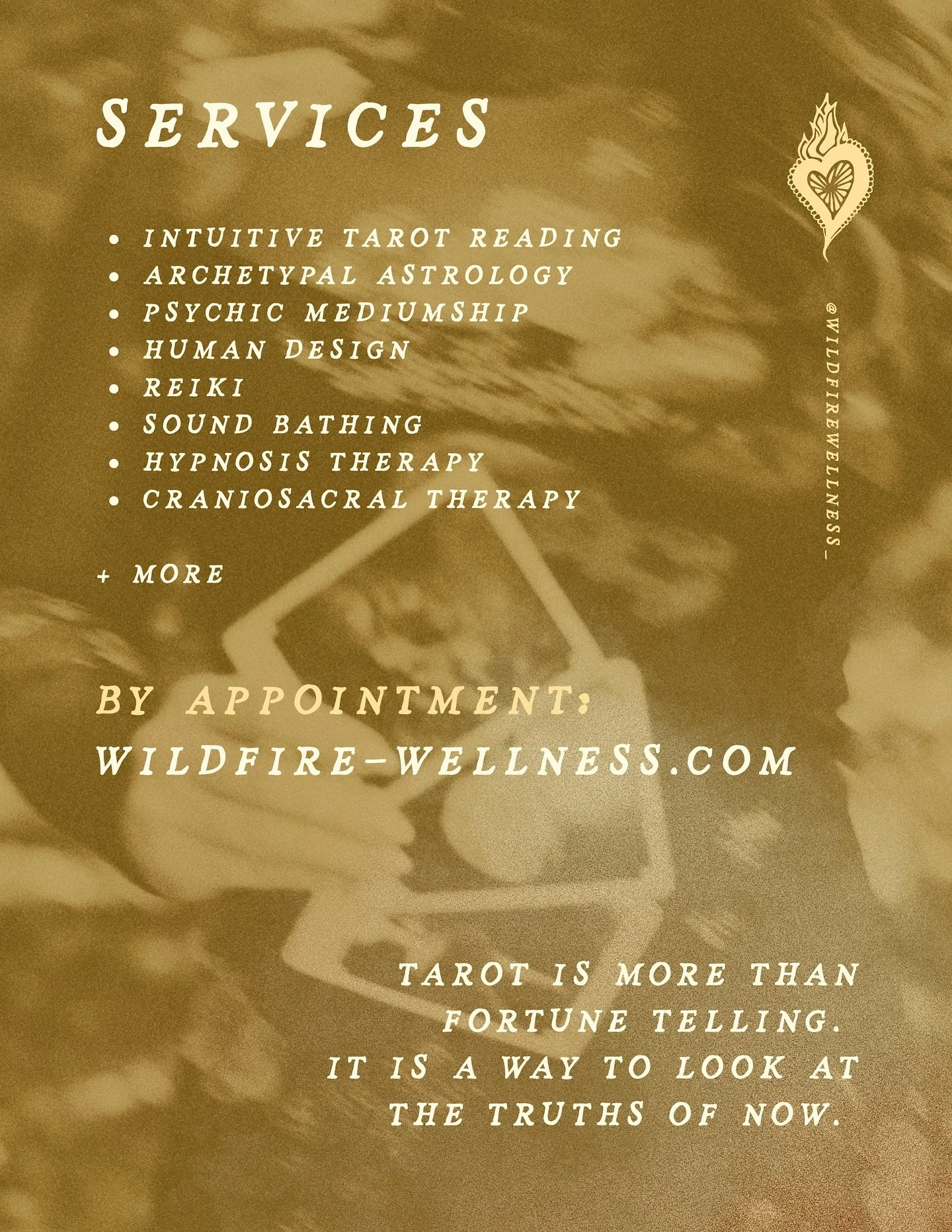 Openings for exploration this week 🌙🪞✨

Intuitive Reading, Psychic Mediumship, Astrology, Human Design, Reiki, and more with Melanie:
💫 Wednesday 11am-1pm, 5pm-6pm
💫 Thursday 9am-10am, 3pm-5pm, 7:30pm-8:30pm
💫 Friday 2pm-8pm
💫 Saturday 1pm-4pm
