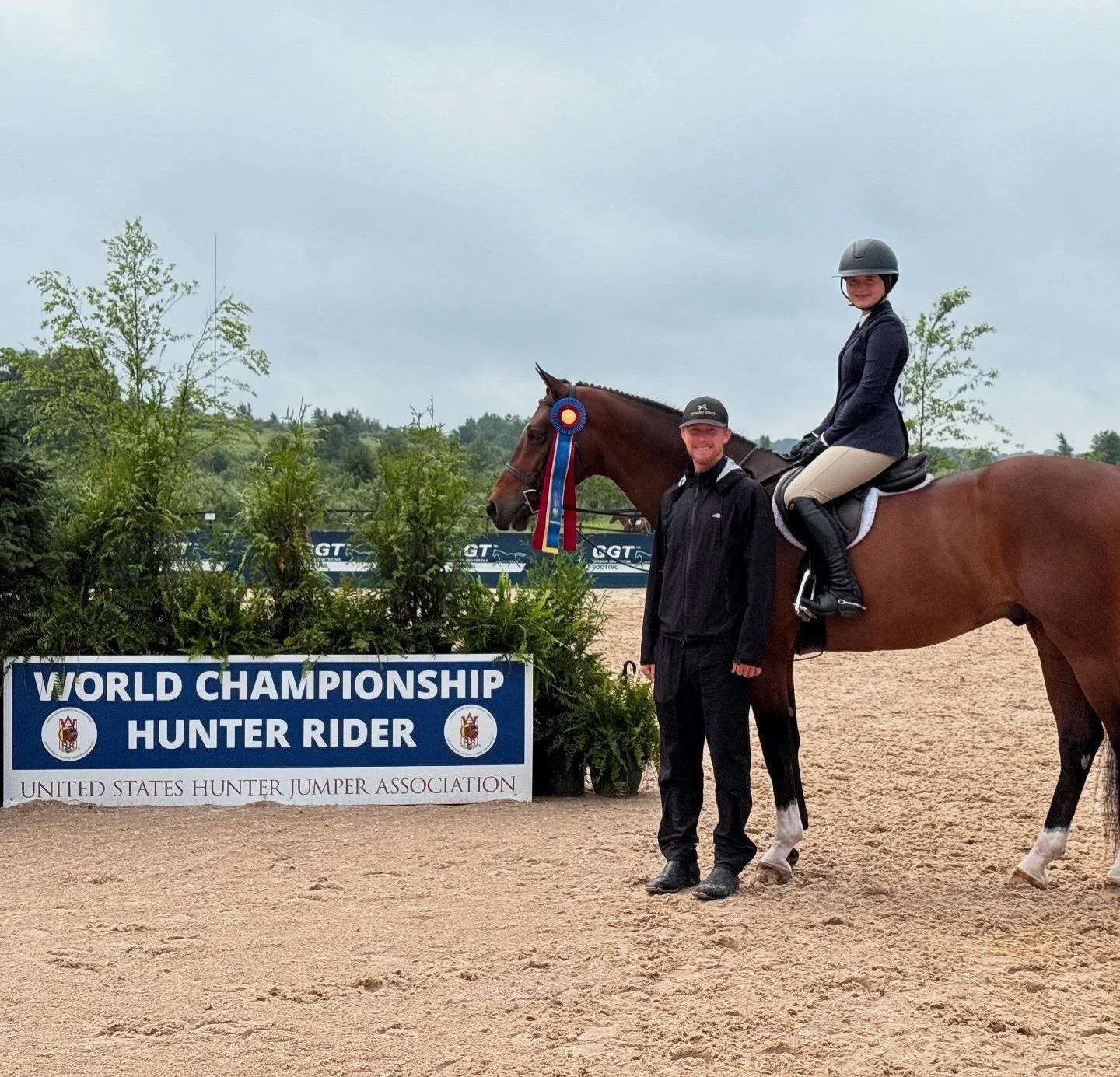 Congratulations to our own Valor and Clara Burnham❗️ The pair claimed the 3&rsquo;3 Junior Championship during WCHR Week with scores as high as 90!🎉🤩

#hickoryridgellc #wherehorsescomefirst