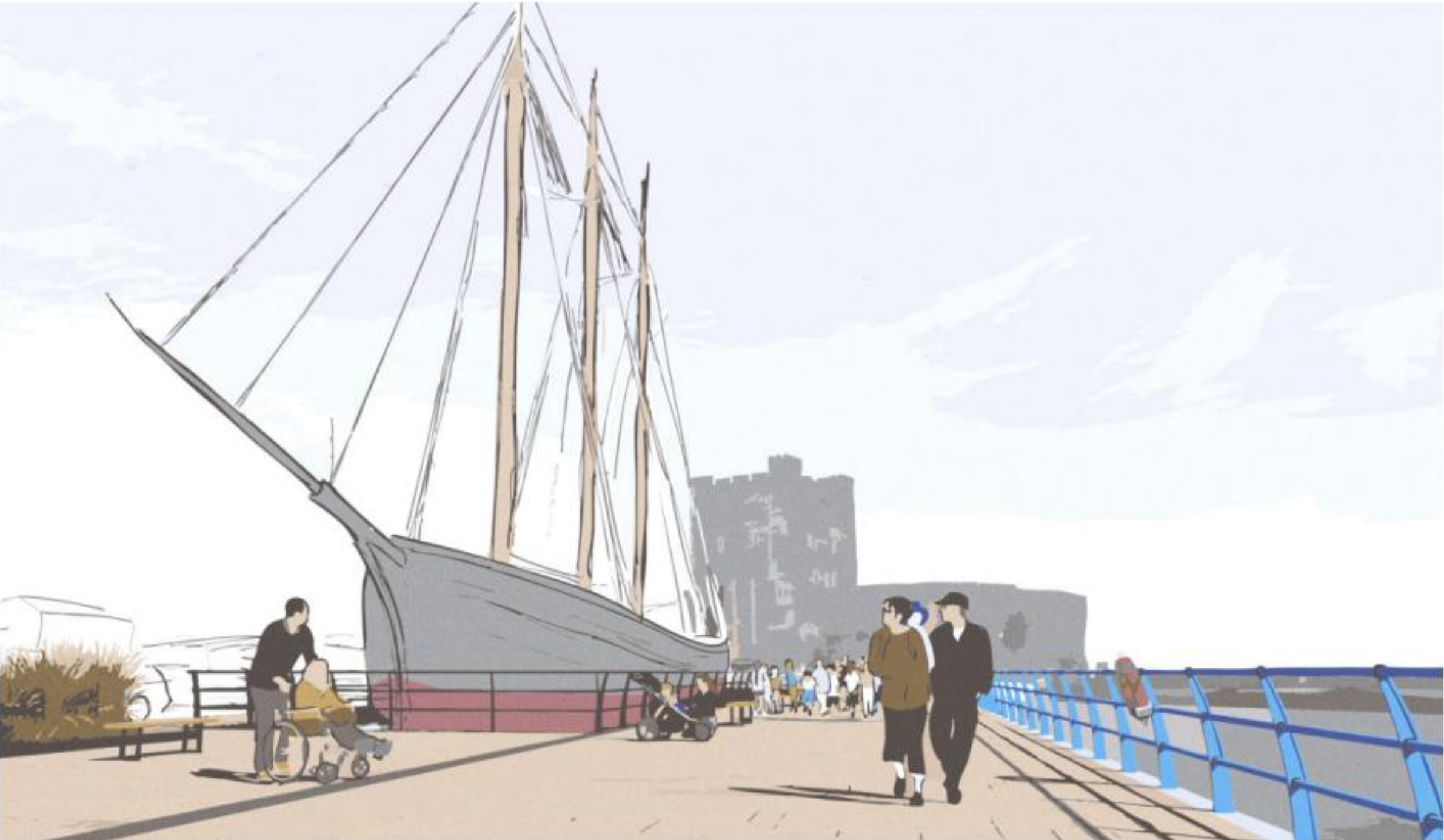 Join the Carrickfergus Tall Ship Project – Volunteers Needed!