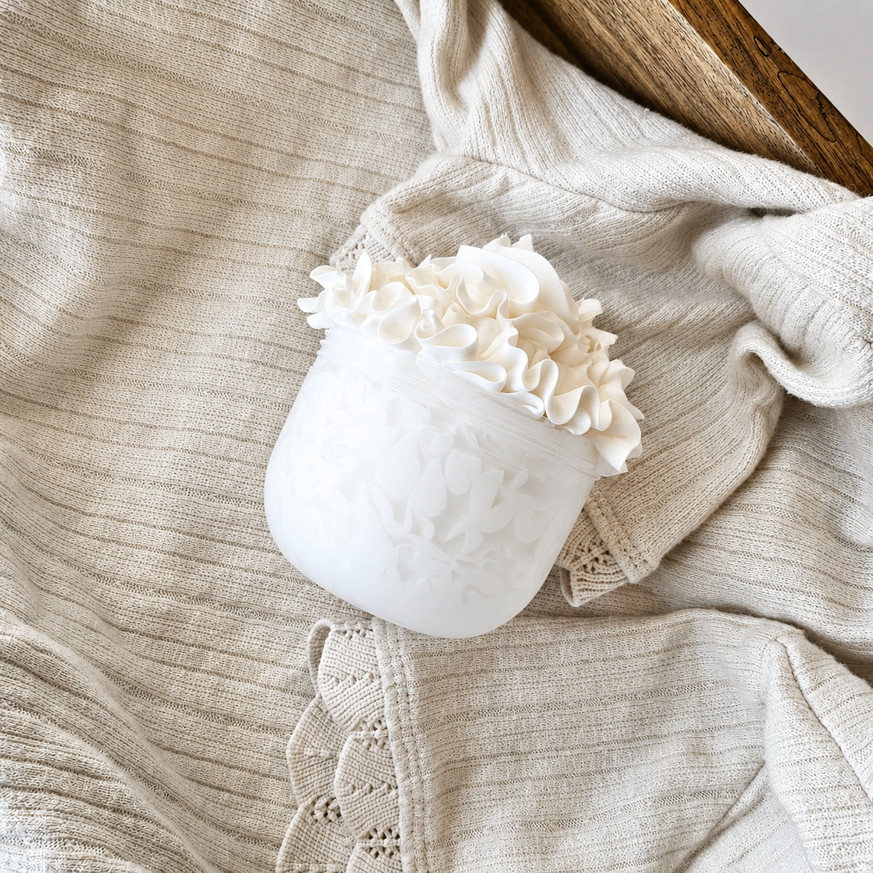 Unscented - Whipped Body Butter - Sensitive Skin Safe - Natural