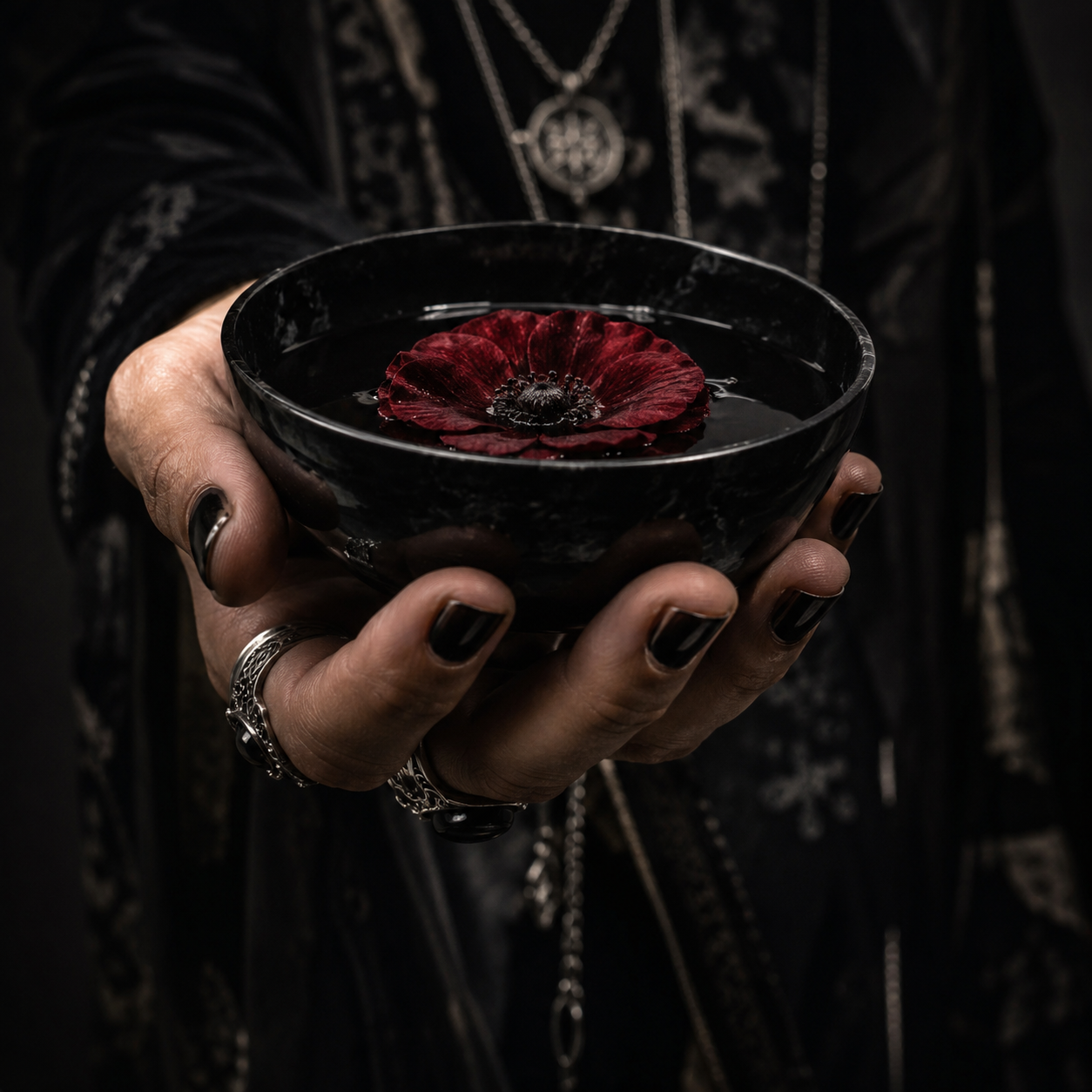 Black Saffron Oil Orphic Ode Evocation to Hecate