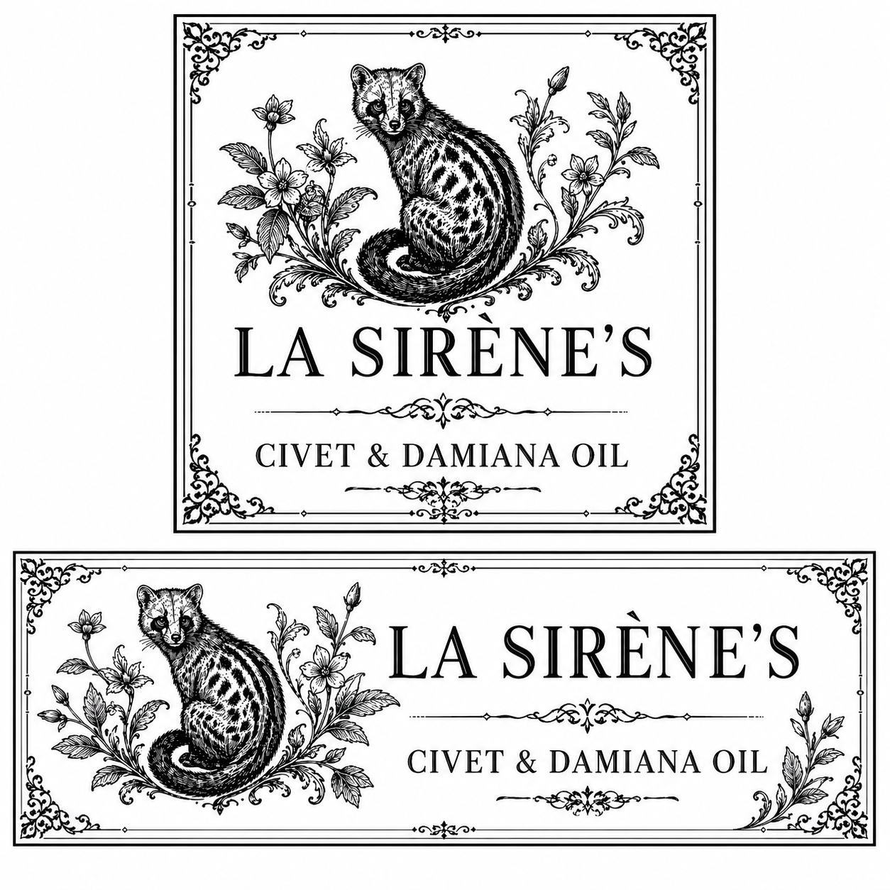 La Sirenes Magickal Materia - Civet & Damiana Oil