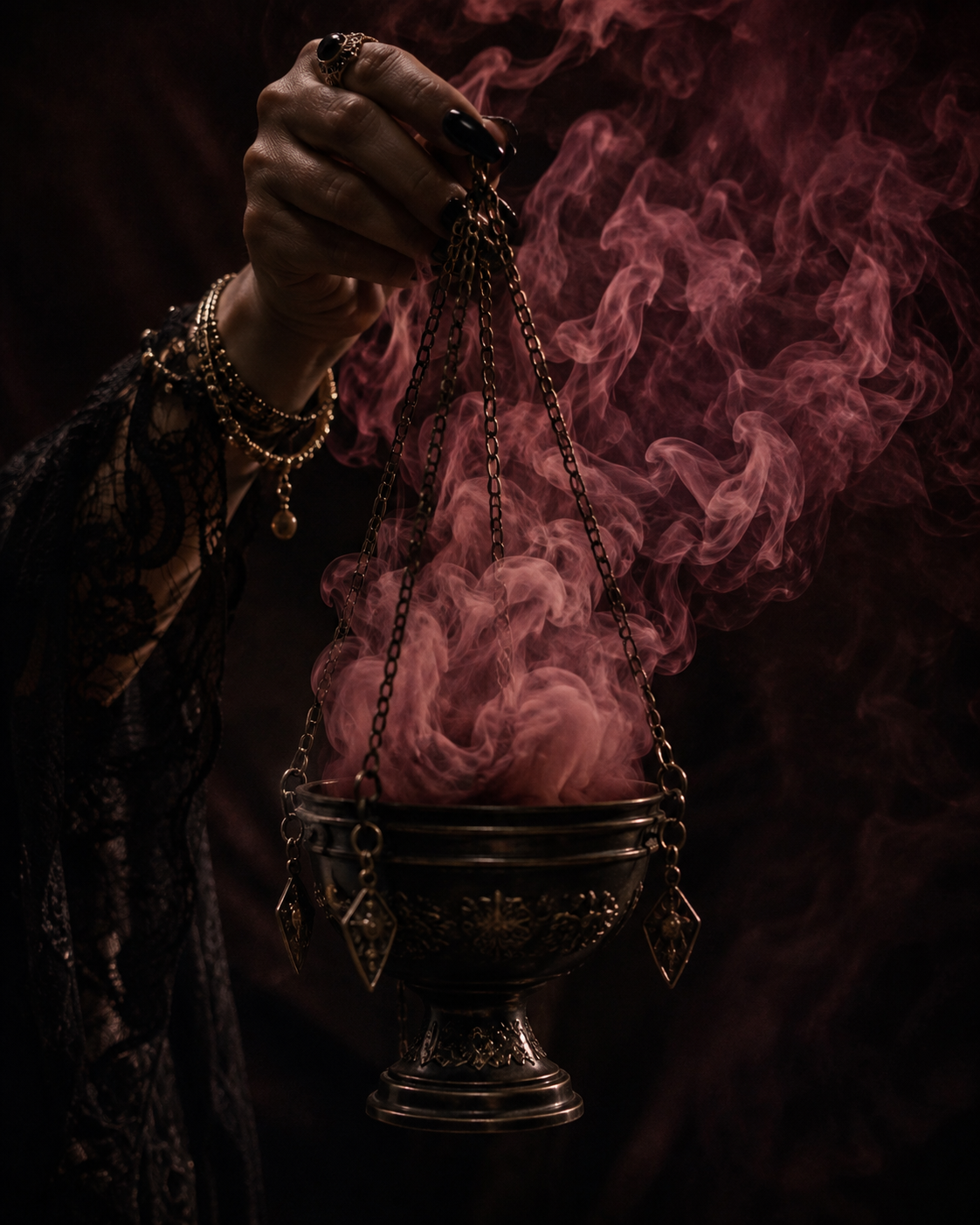 Black Saffron Incense Orphic Ode Evocation to Hecate