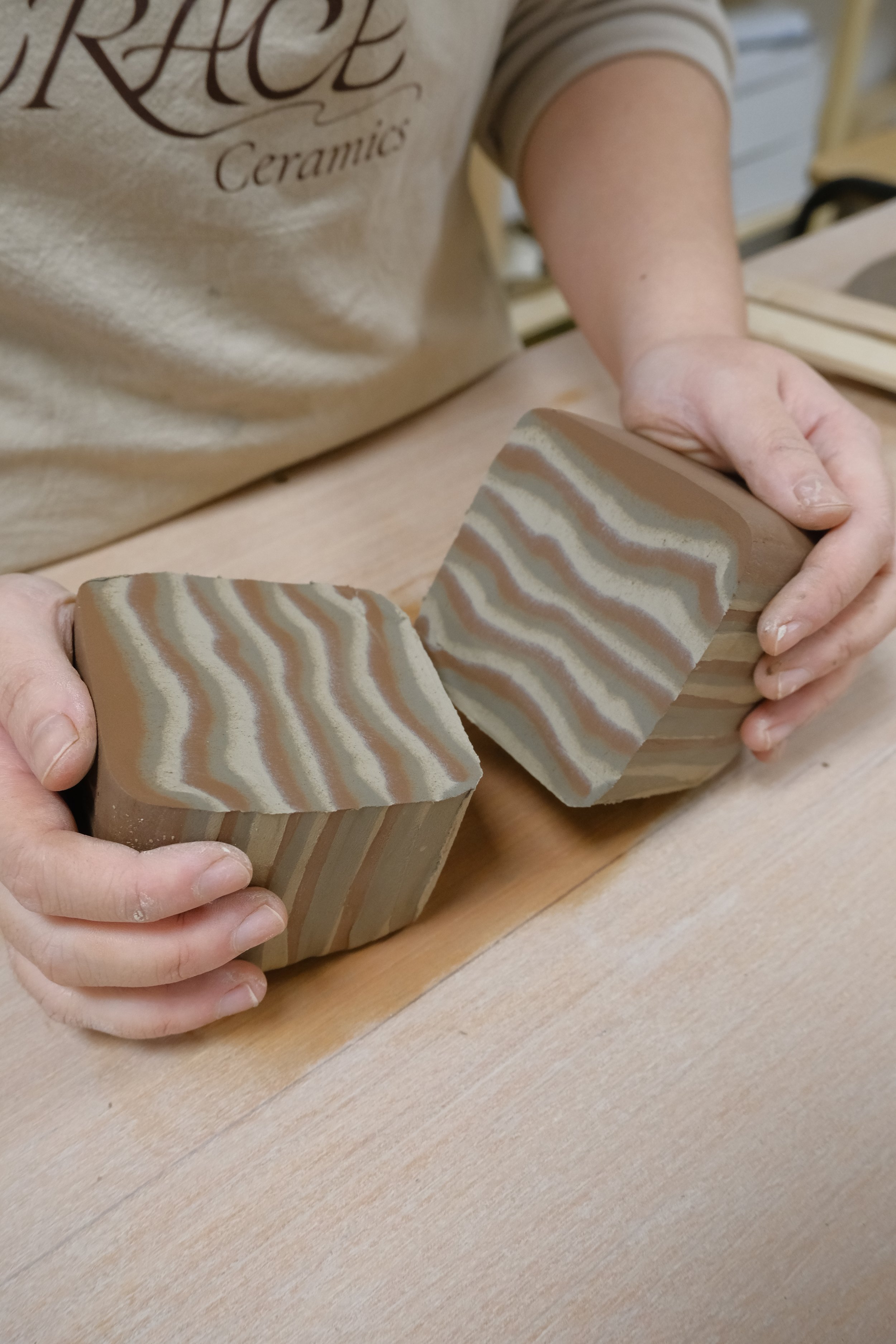 6 Week Asian Hand Building Pottery Course London | Kurinuki, Nerikomi & Chawan Bowls-Beginner