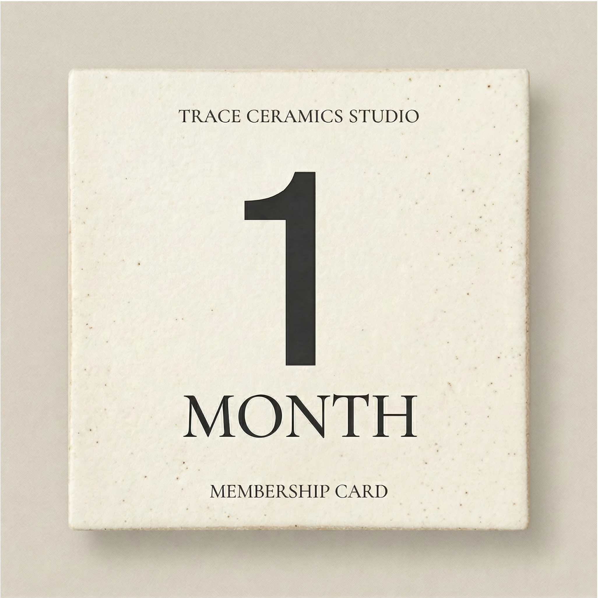 1 Month Membership