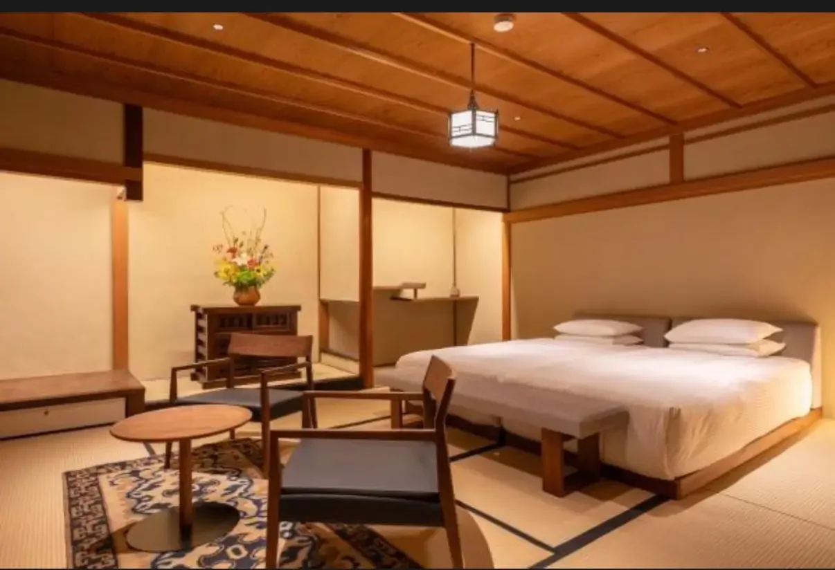 private bedroom in kyoto