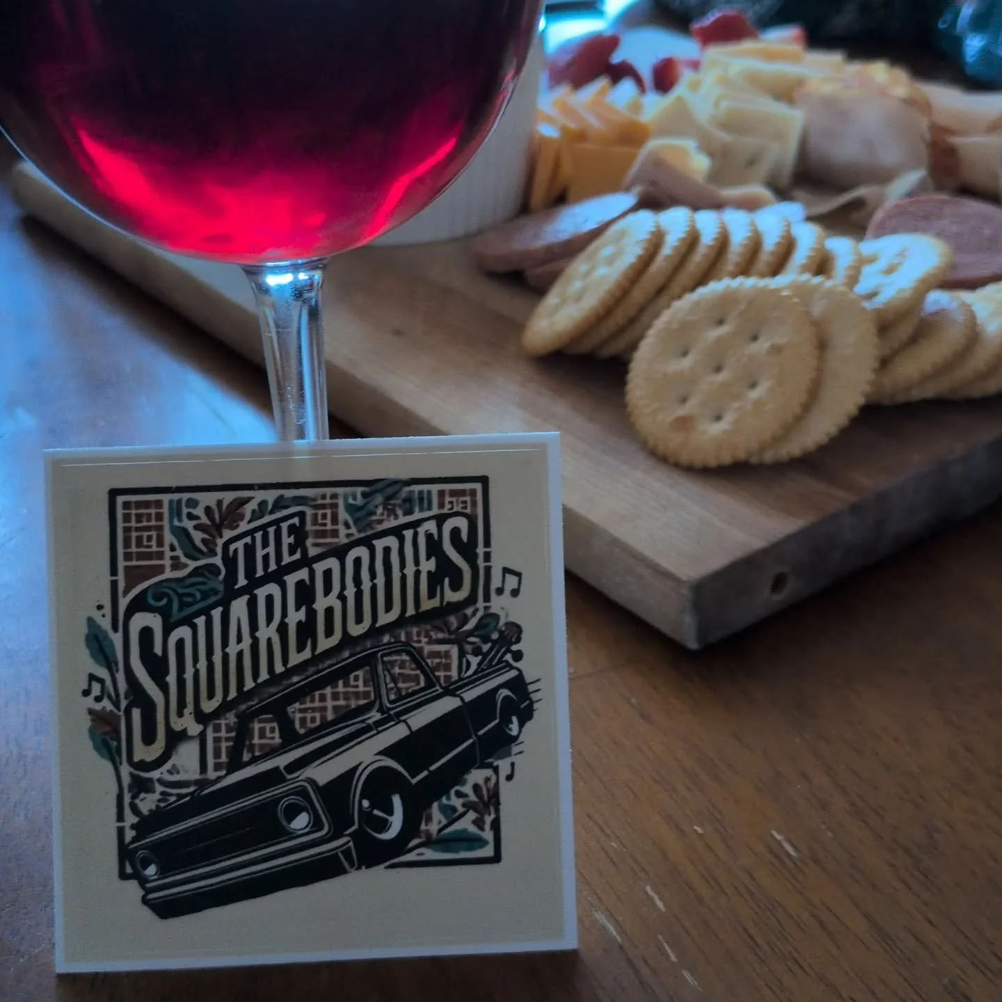 Who got their #squarebodies sticker?  What are you doing with it? Send us pics of your #squarebodymusic #stickers !! @ us in your post!!!