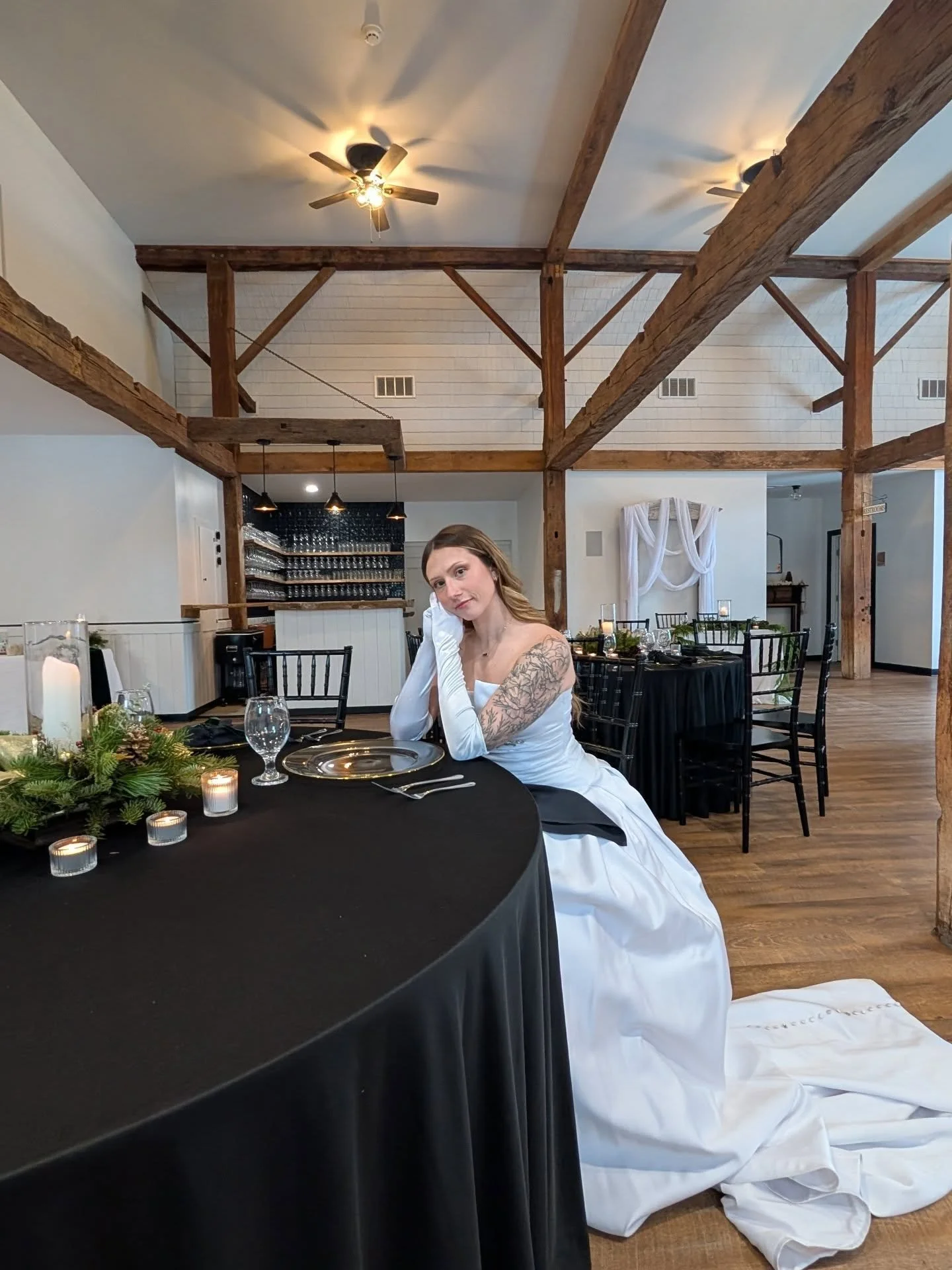 ✨ Tonight at Fairhaven &mdash; Open House | 4:30&ndash;7:30 PM ✨

We&rsquo;re opening our doors to share something truly special.

This styled micro-wedding setup captures everything we love about Fairhaven in the winter &mdash; warm wood beams, glow