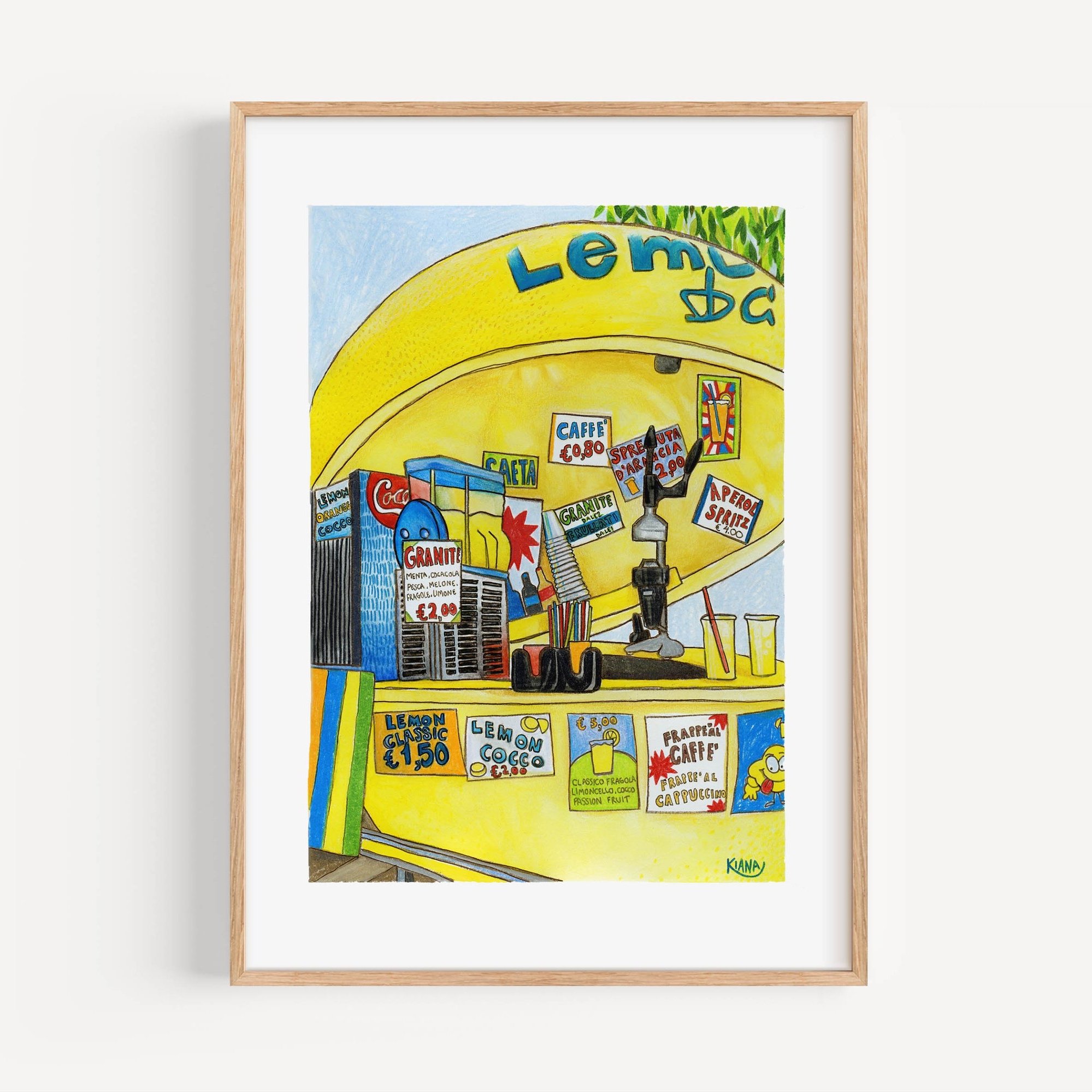 Lemon Bar | Giclée Print