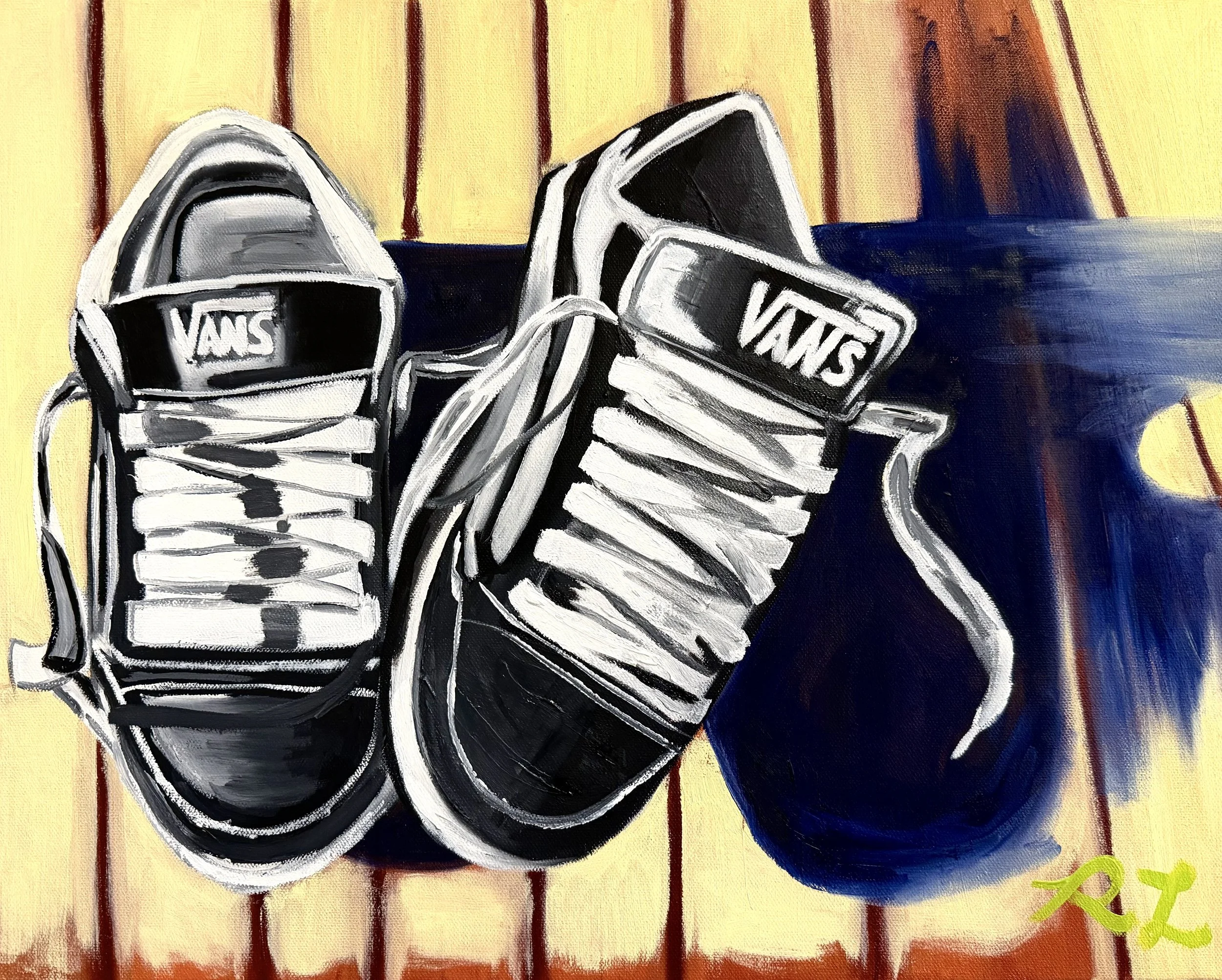 Modern Day Shoes | 16 x 20 in | Oil on Canvas | 2026