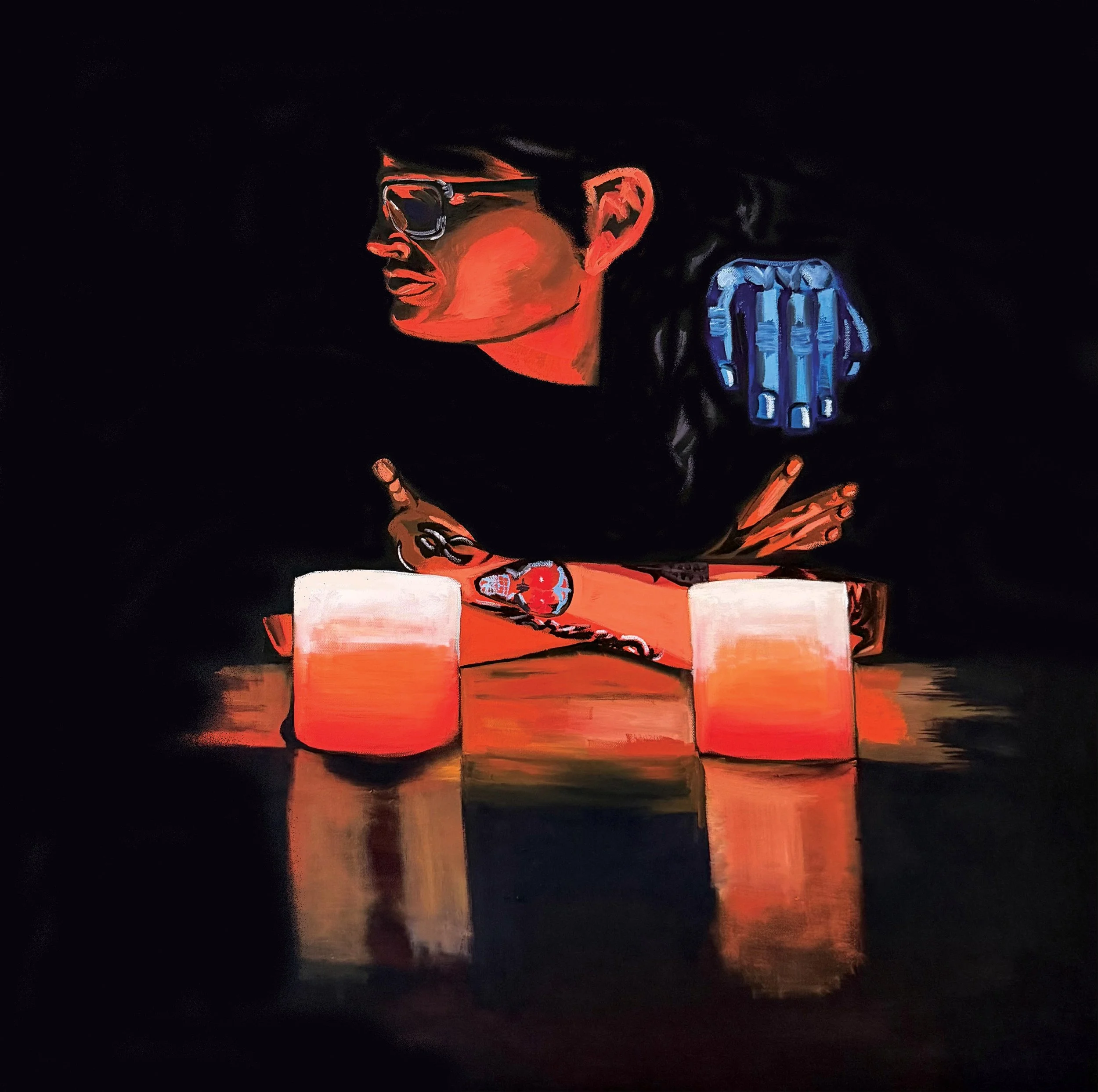 ...And In Between | 36 x 36 in | Oil on Canvas | 2026