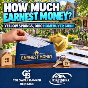 How Much Earnest Money Do You Need to Buy a Home Near Yellow Springs, Ohio?