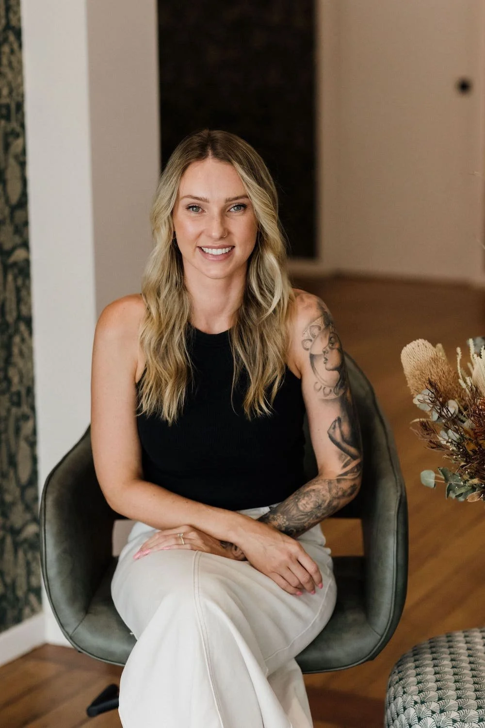 Paige Hair Colour The Loft Hair Salon Gold Coast Blonde and Brunette Specialist Award winning Stylist