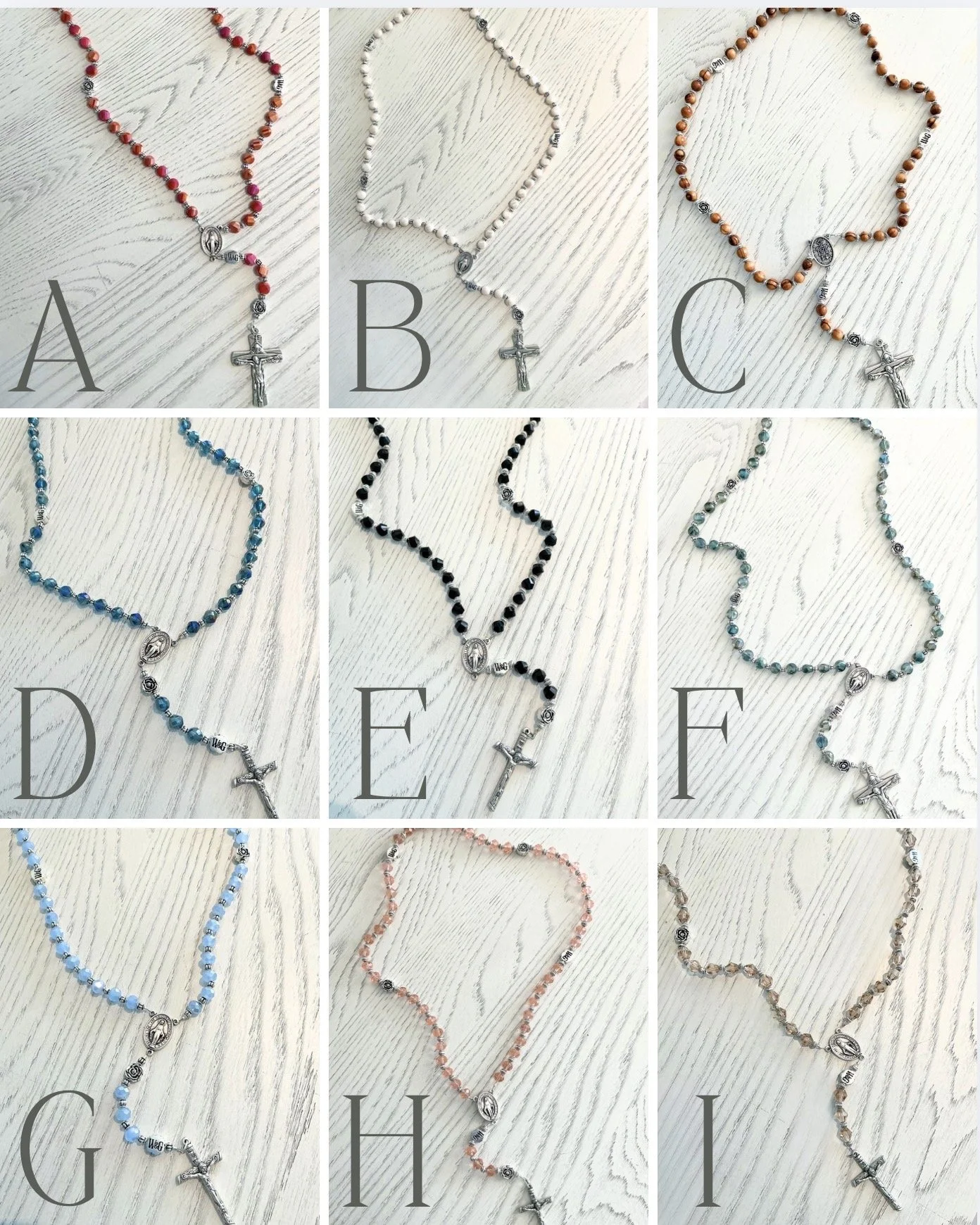 Miraculous Medal Rosaries