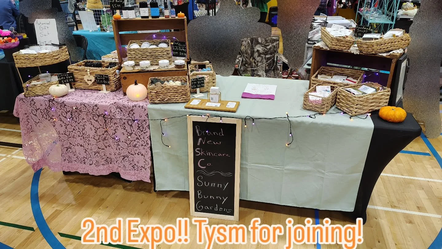 Craft and gift expo! Thanks everyone for coming out to support!! 
#skincare #soap #beauty #handmade #original