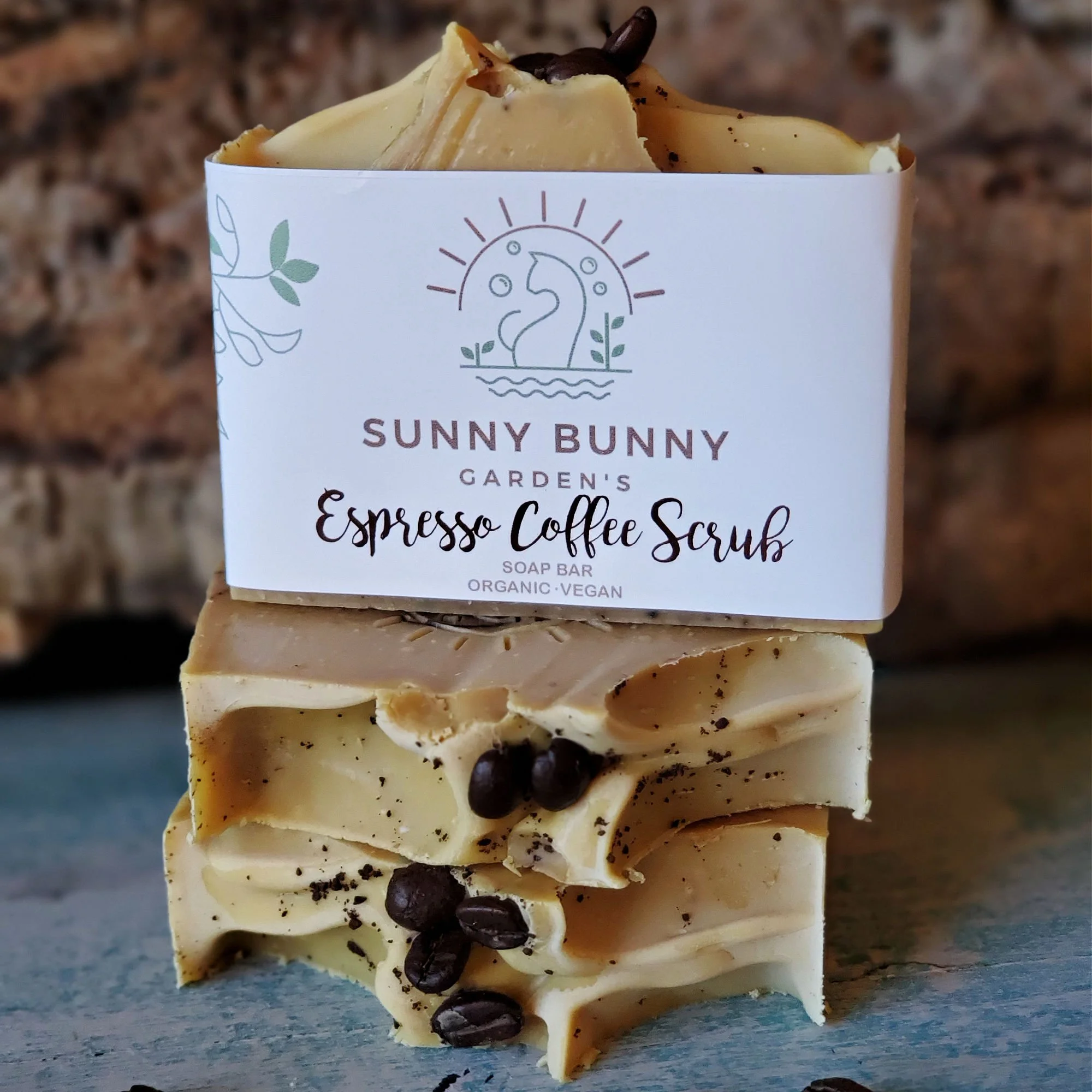 Espresso Coffee Scrub Soap Bar