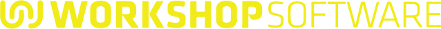 Workshop software logo with yellow and black text
