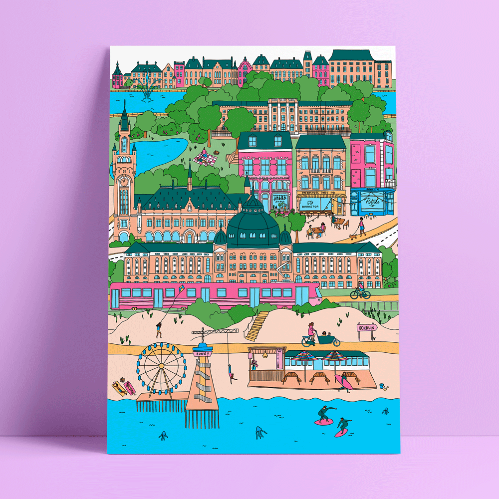 The Hague Illustration - Colour