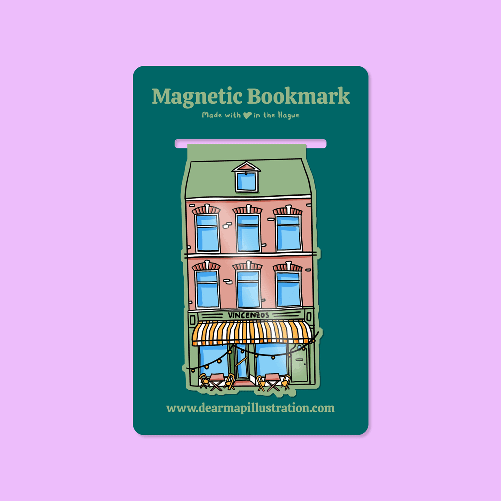 Magnetic Bookmarks - The Hague Shopfronts