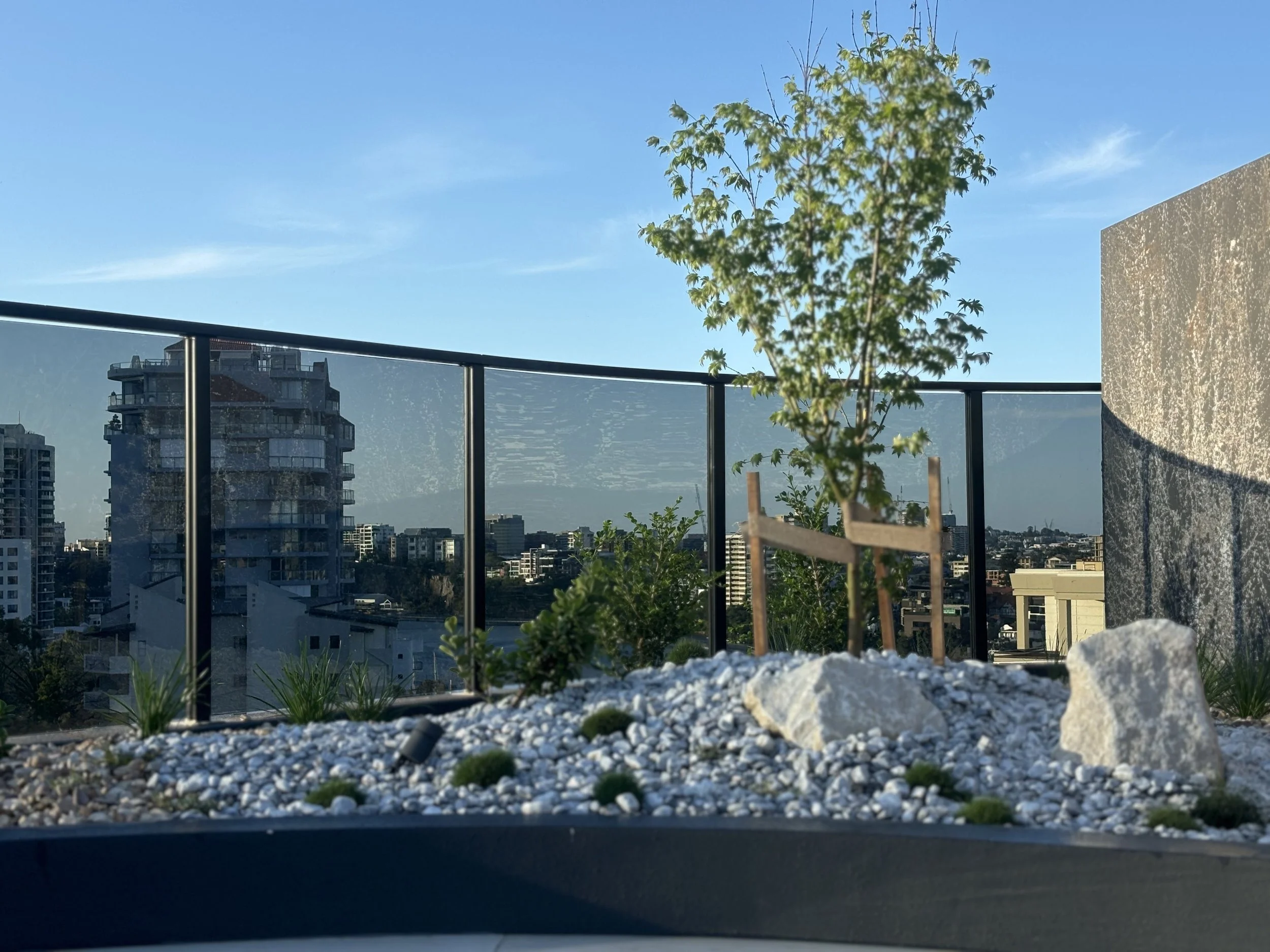Castlebar, Kangaroo Point: rooftop terrace, $12–15k