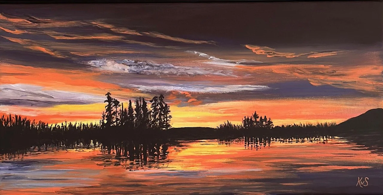 Evening reflections1 SOLD