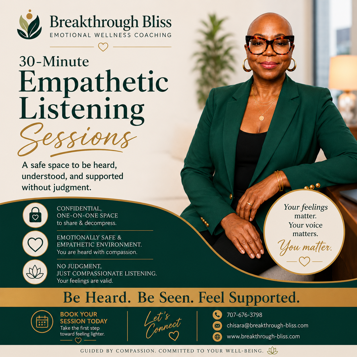 30-Minute Empathetic Listening Session