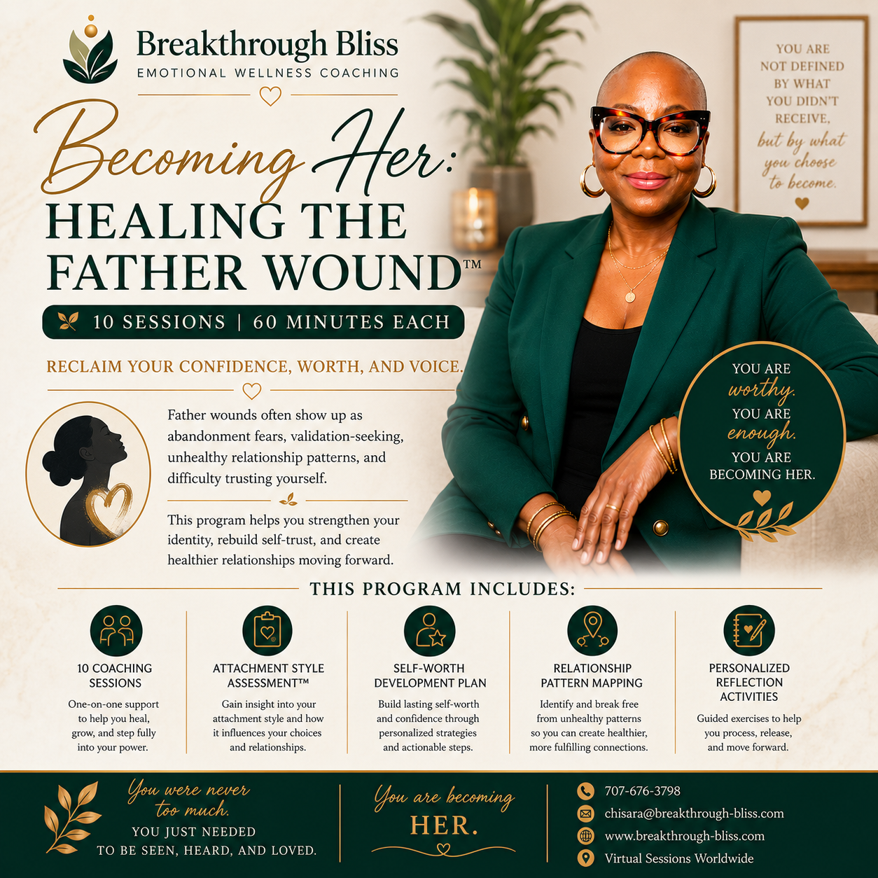 Becoming Her: Healing the Father Wound™