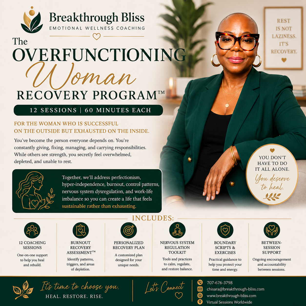 The Overfunctioning Woman Recovery Program™