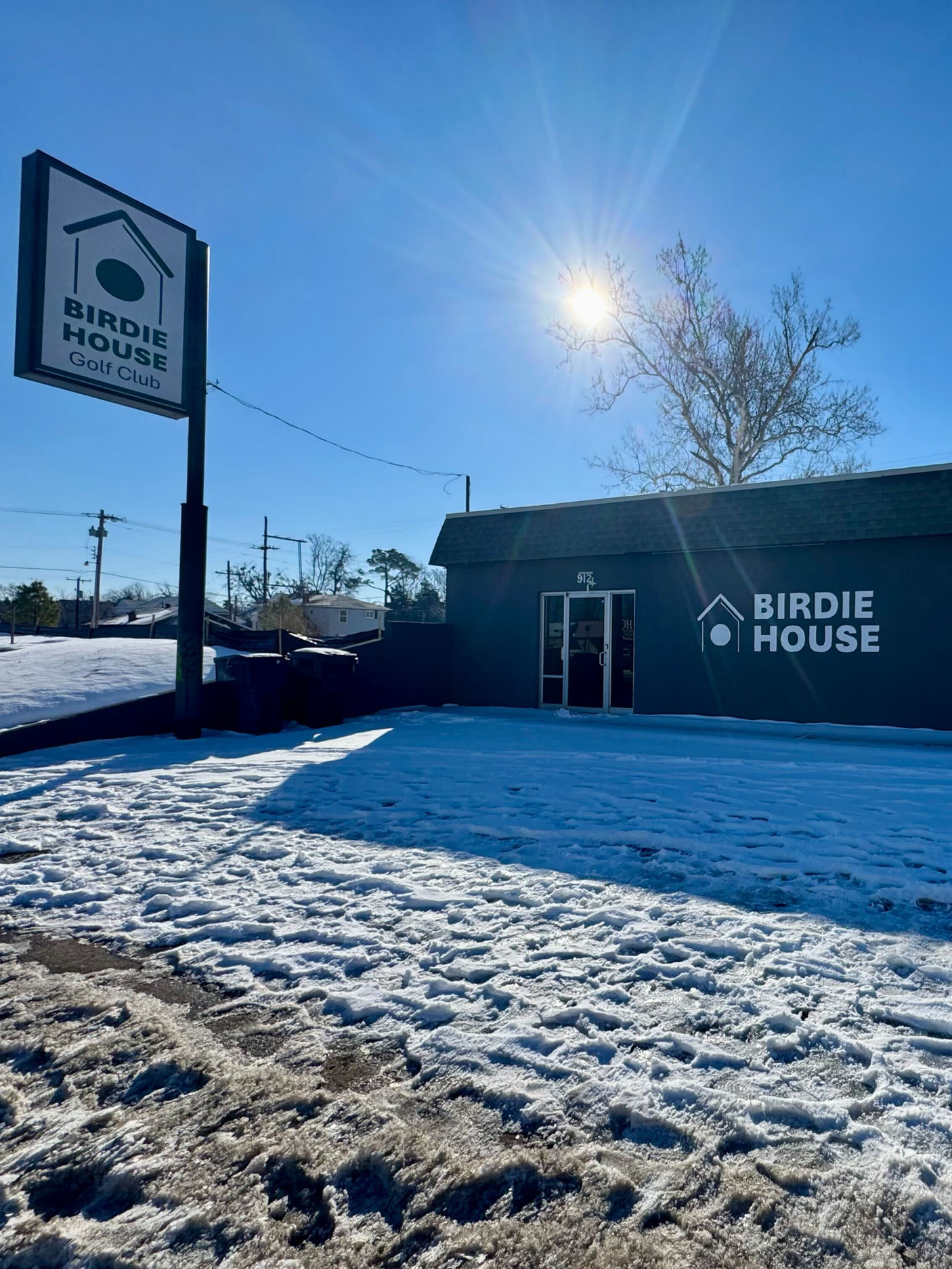 Birdie House Golf Club exterior at Oklahoma City location