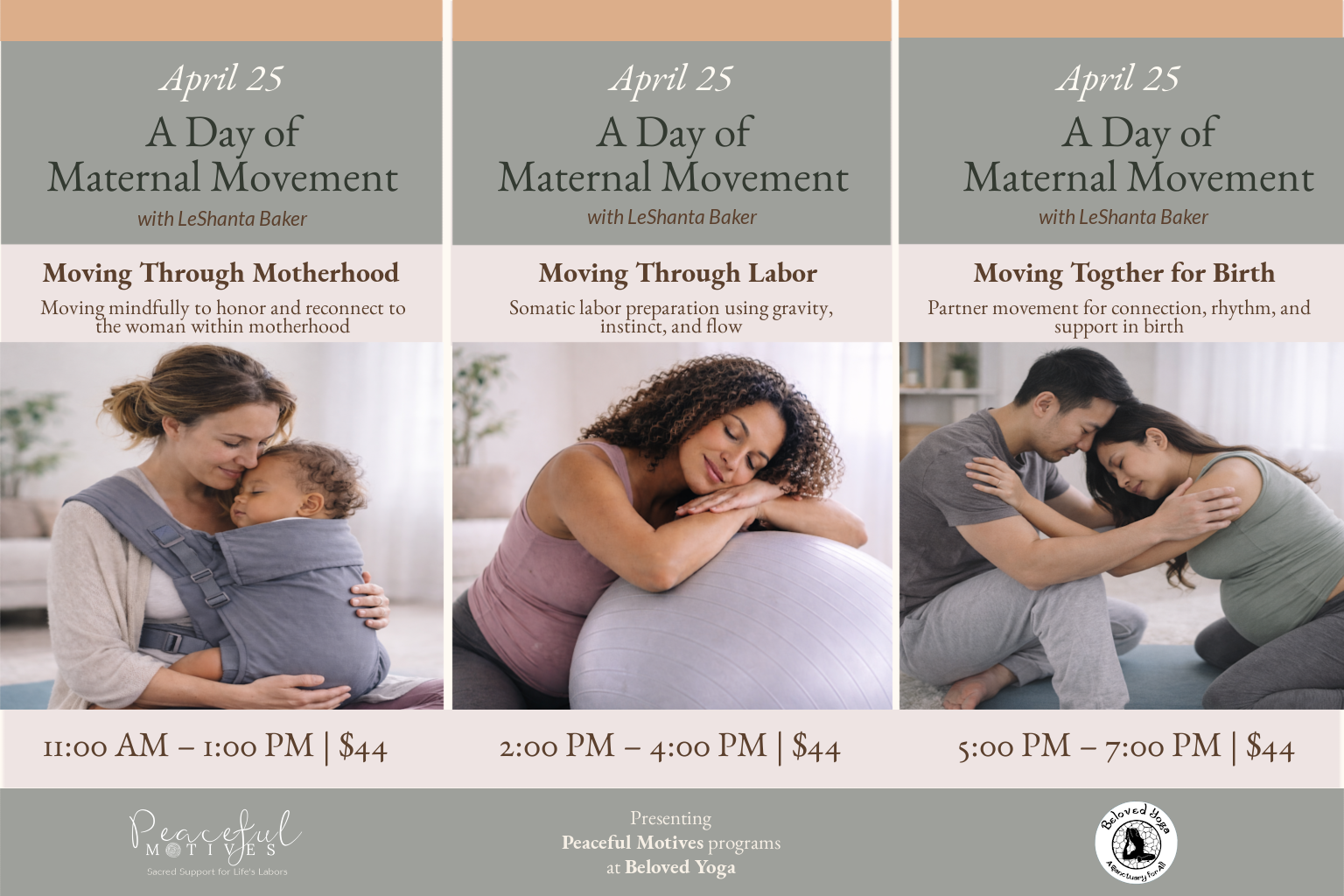 A Day of Maternal Movement