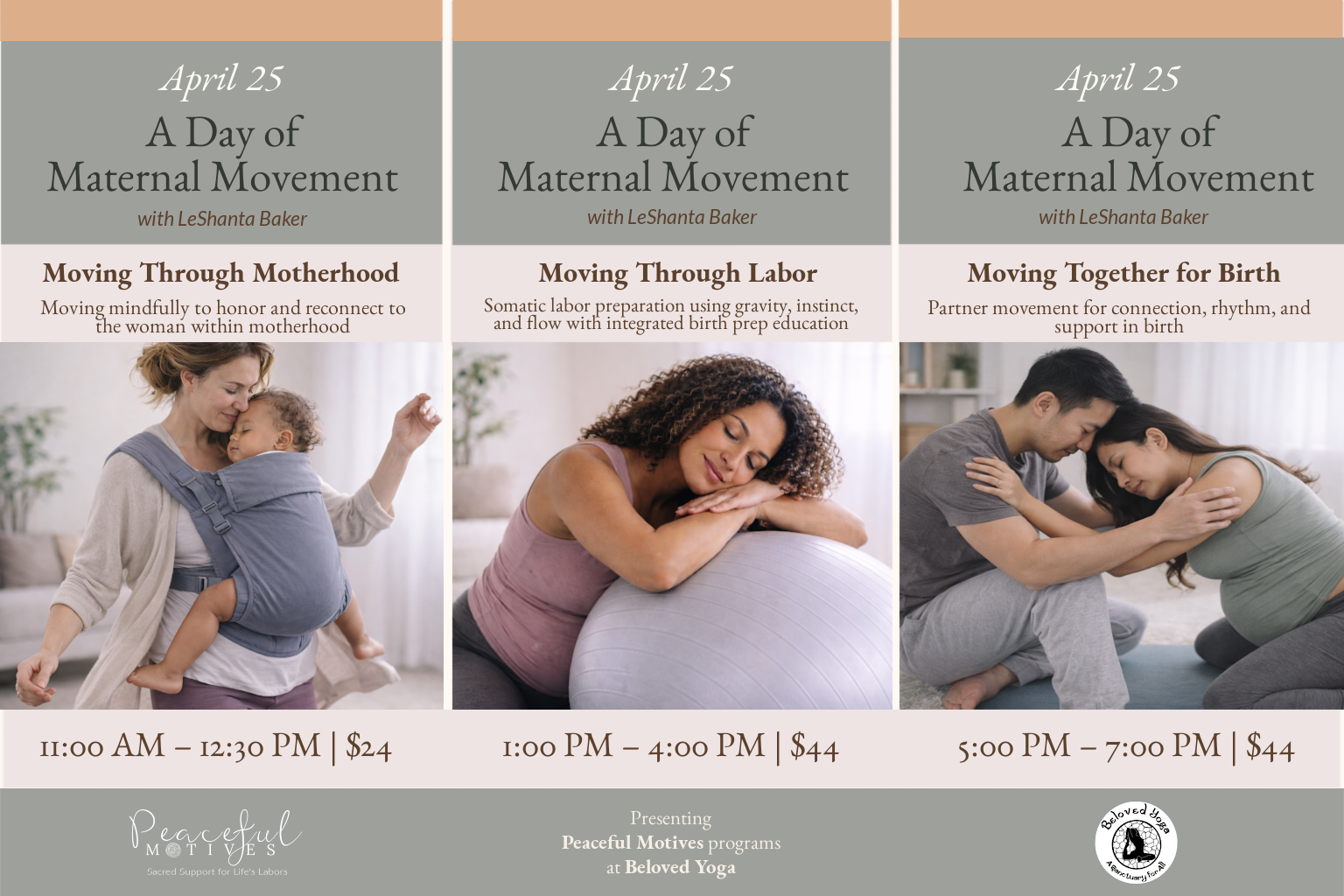 A Day of Maternal Movement