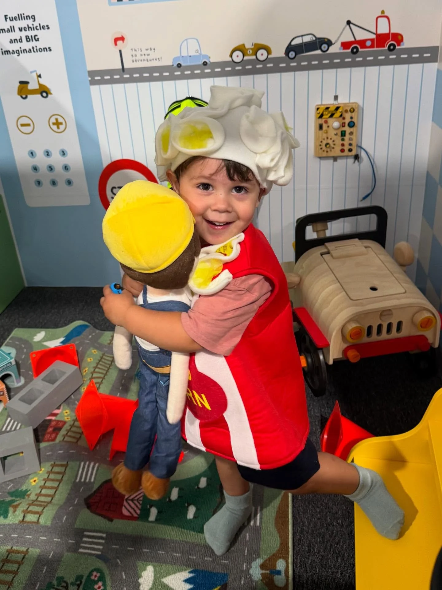 This happy little bag of popcorn made our day! 🍿 &hellip; One of the more random outfits your kids can try at The Little Lane Tuggerah 😄 The Little Theatre Co shop is also featuring some cute Christmas dresses this week! 🎄 🤩 #thelittlelane #rolep
