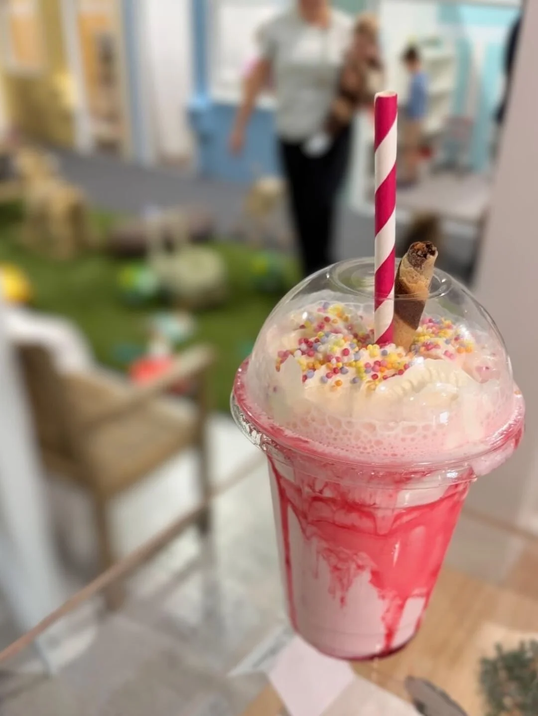 The last week of school holidays calls for special treats 💖

Fancy shakes stacked high, sweet little cakes in the cafe, and lashings of fun happening all day in our roleplay town 🧁🍓🧇🫐🍩🥤

Come let the kids dive into imaginative play while you e