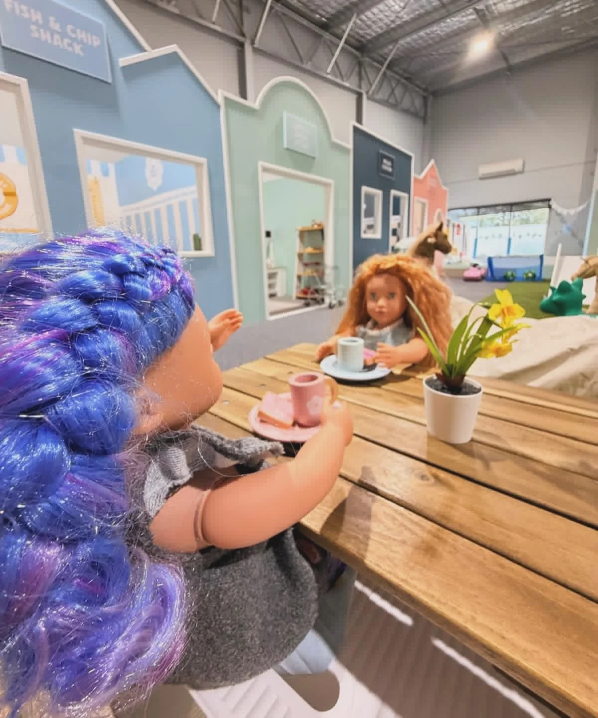 Surprisingly, we&rsquo;re not that busy today, so don&rsquo;t let the rain and thoughts of manic play centre chaos keep you away! 

We&rsquo;re all about creative, imaginative play at The Little Lane, plus we cap our numbers so that we never get tooo