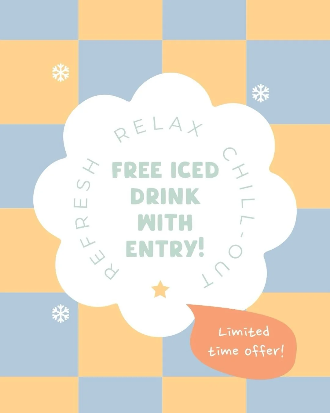 🧋❄️Free iced drinks at The Little Lane today! ❄️🧋
 To keep everyone cool on this scorching day, we&rsquo;re giving every grown-up a free iced drink with any play session &ndash; at both our Erina AND Tuggerah locations*. 🧡

Session times: ⏰ 8:45am